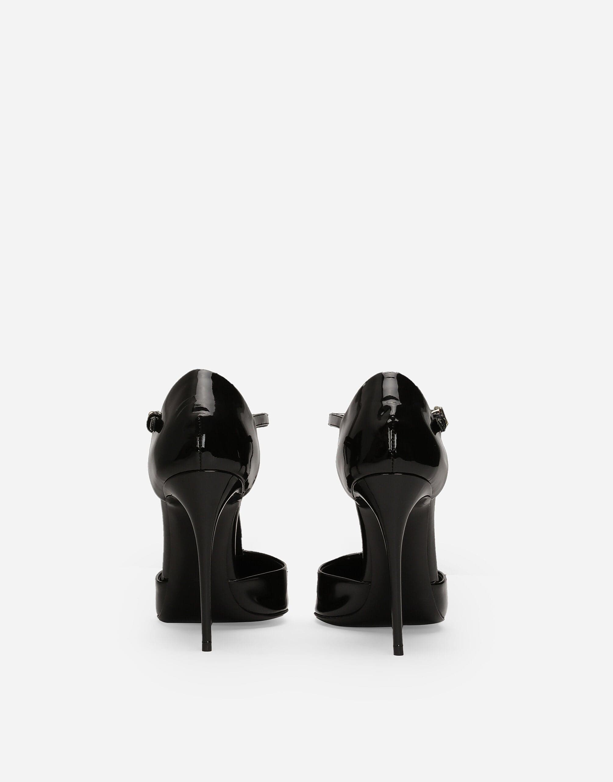 Dolce & Gabbana 105mm DG-Plaque Pumps