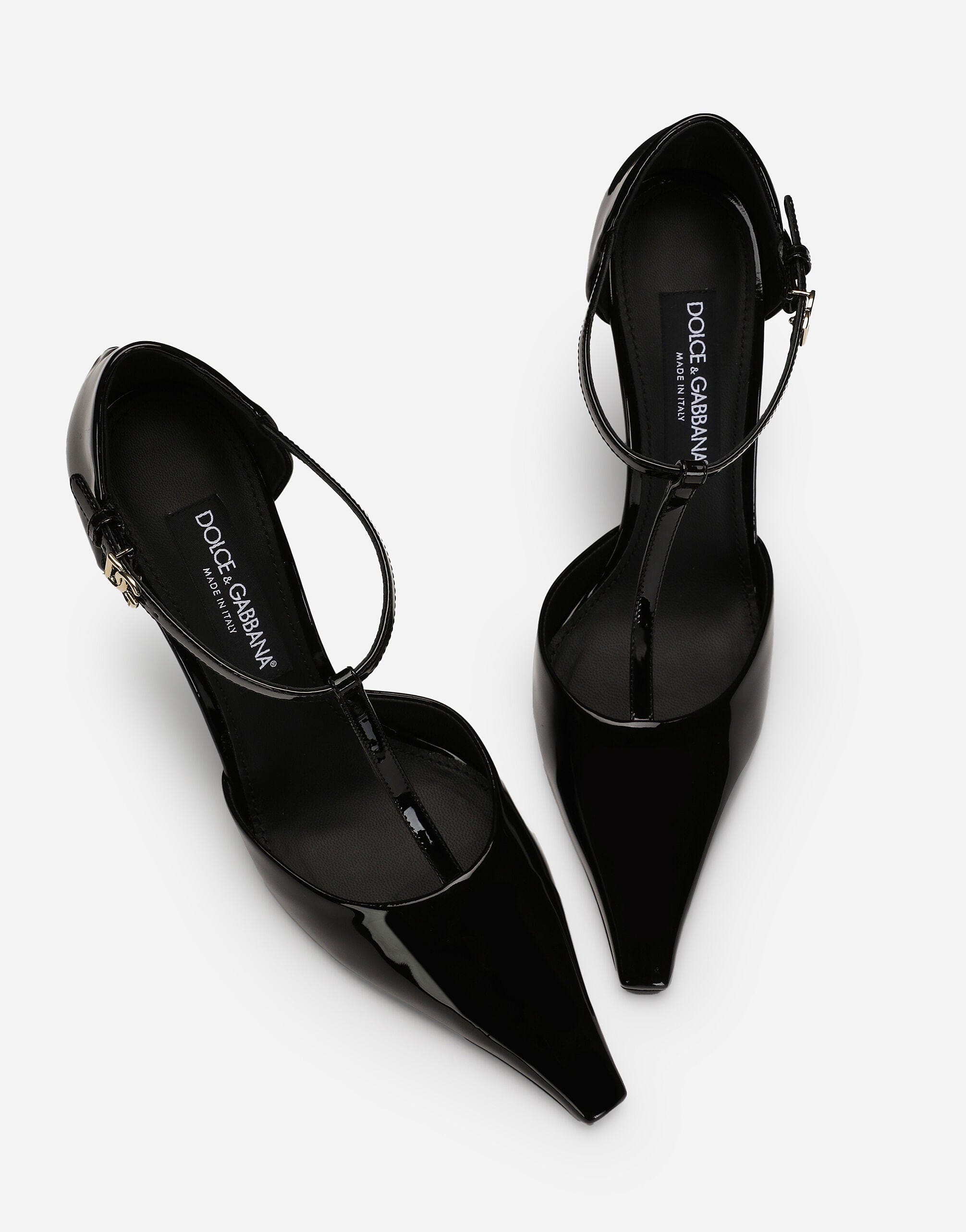 Dolce & Gabbana 105mm DG-Plaque Pumps