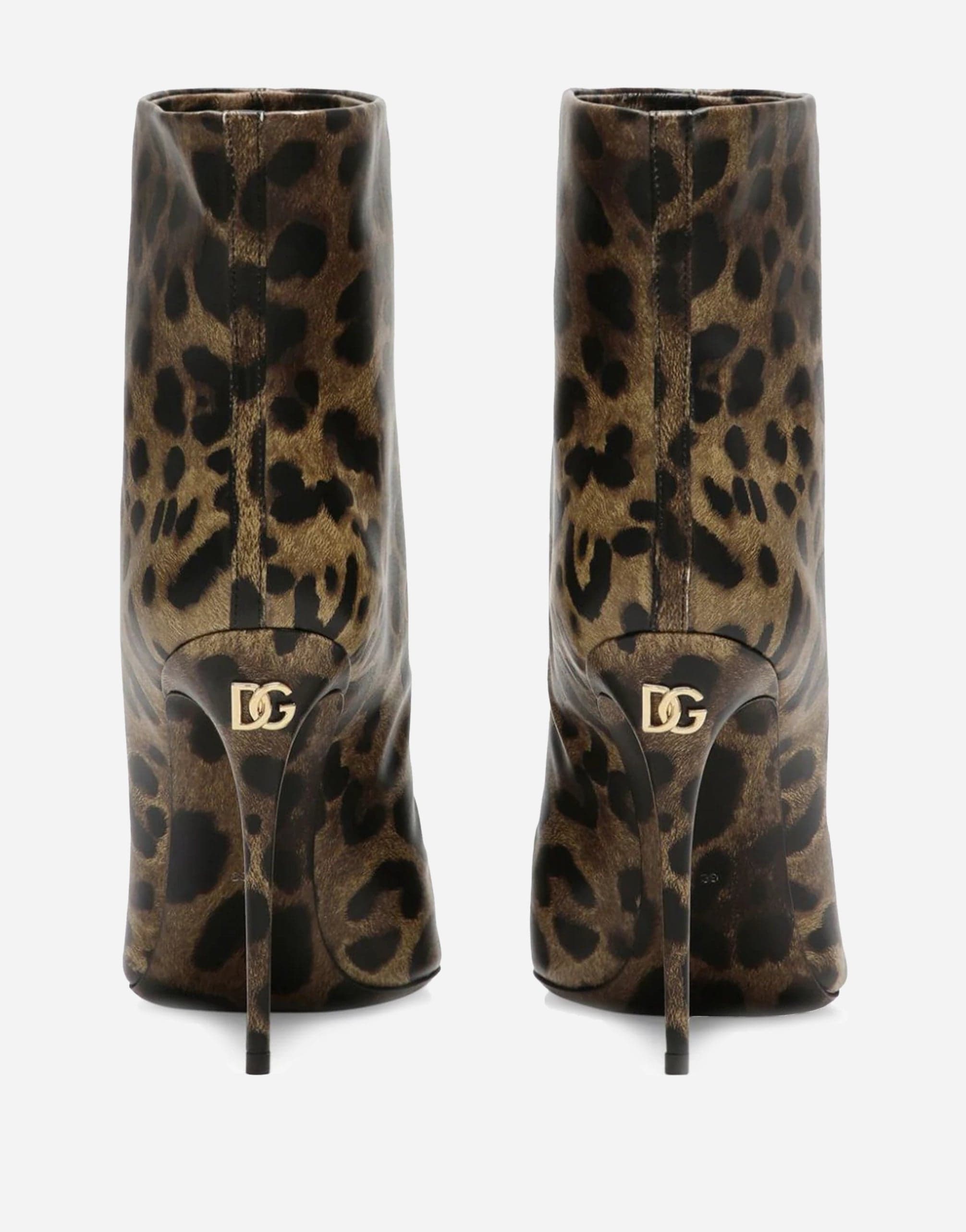 Dolce & Gabbana 105mm Leopard-Print Boots