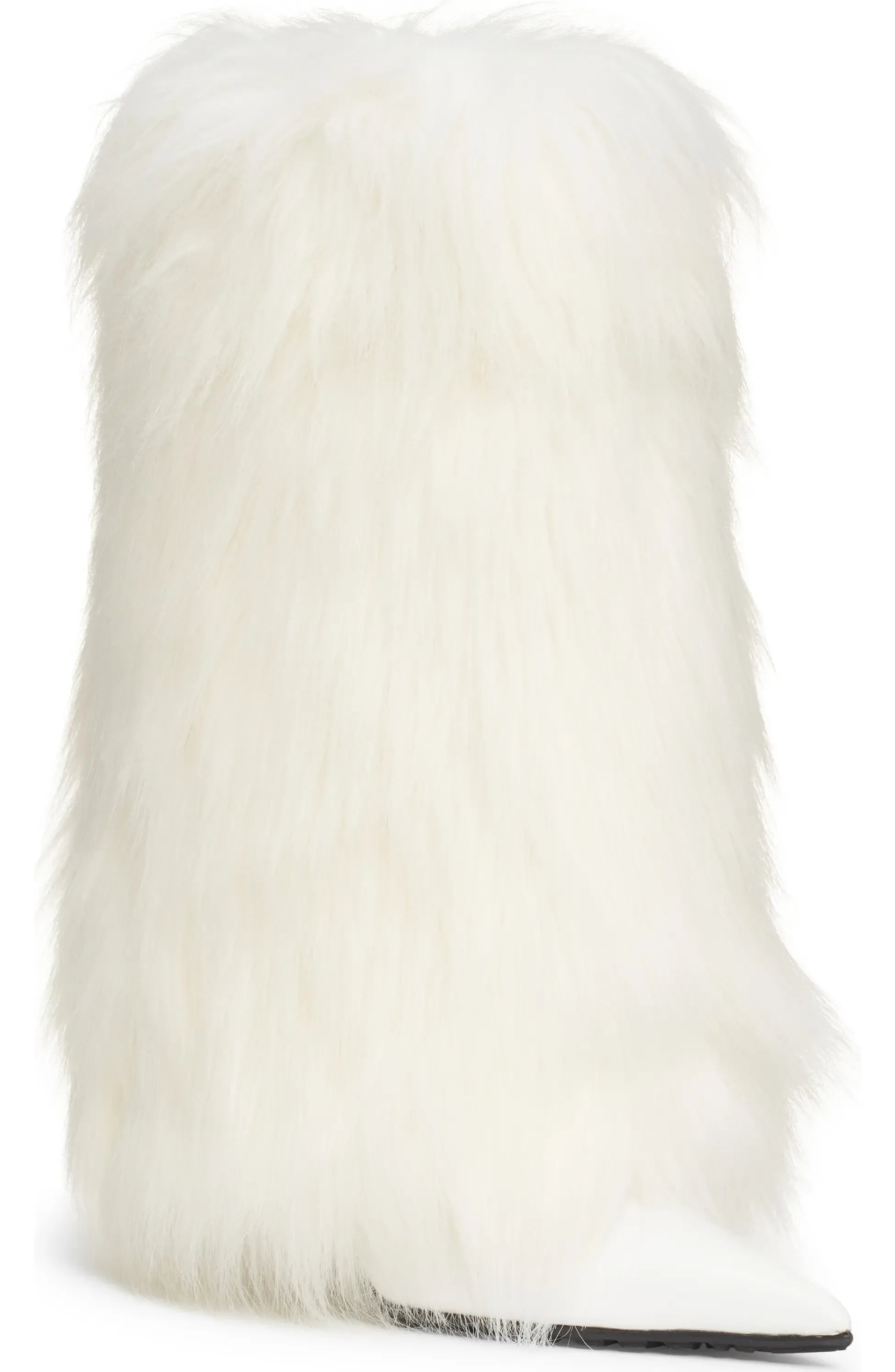 Dolce & Gabbana 105mm Lollo Faux Fur Tall Boots