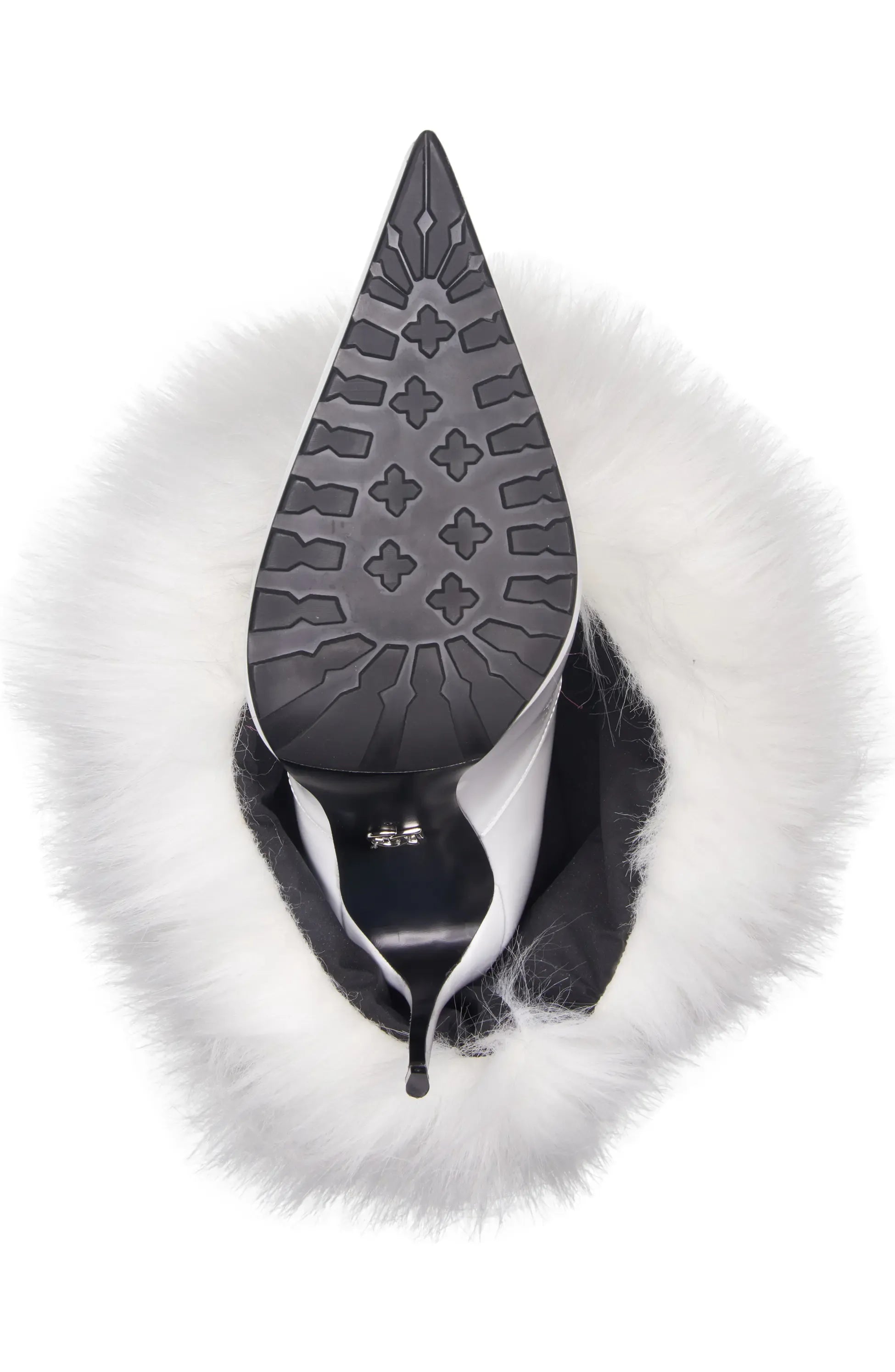 Dolce & Gabbana 105mm Lollo Faux Fur Tall Boots