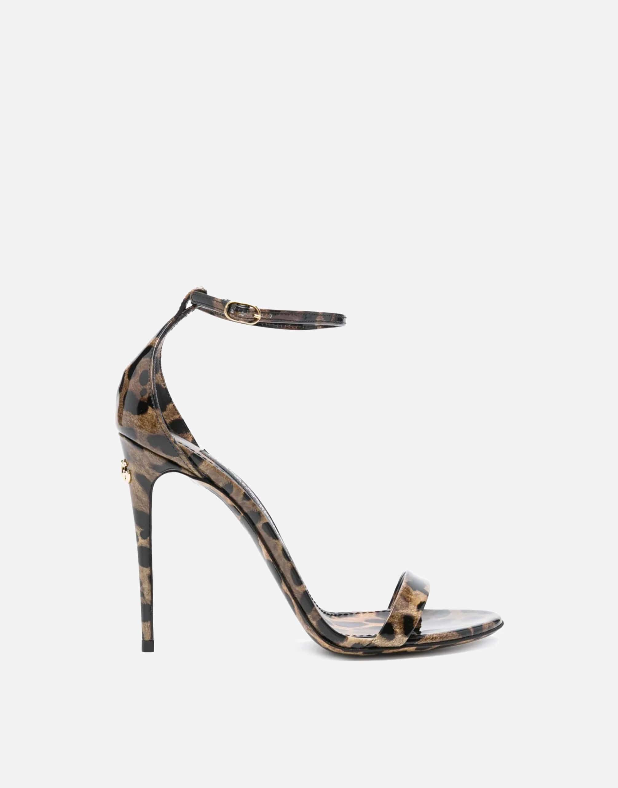 Dolce & Gabbana 110mm leopard-print sandals