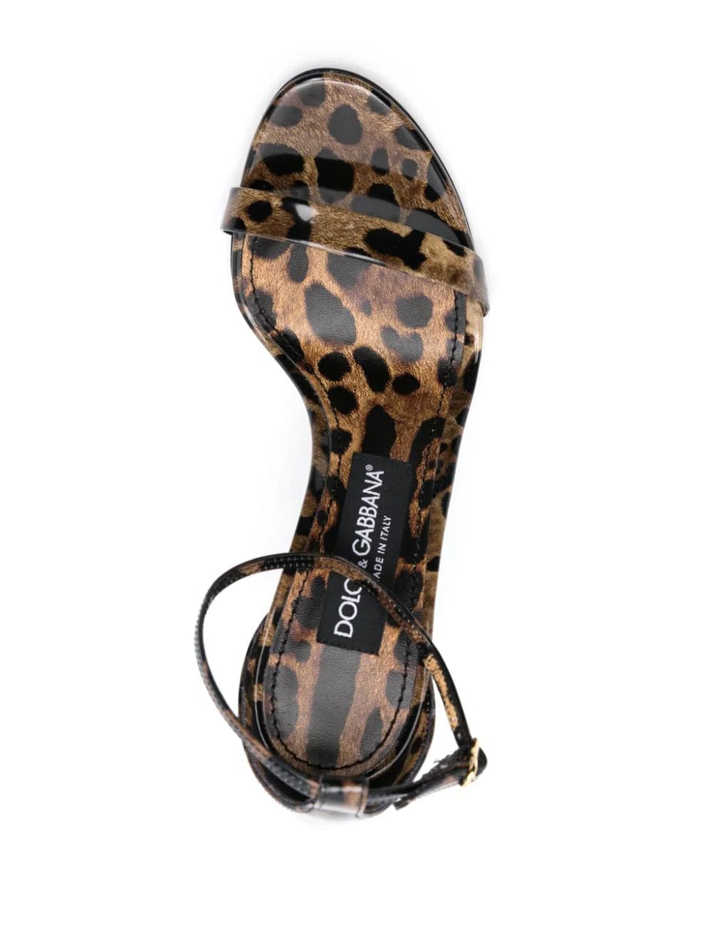 Dolce & Gabbana 110mm leopard-print sandals