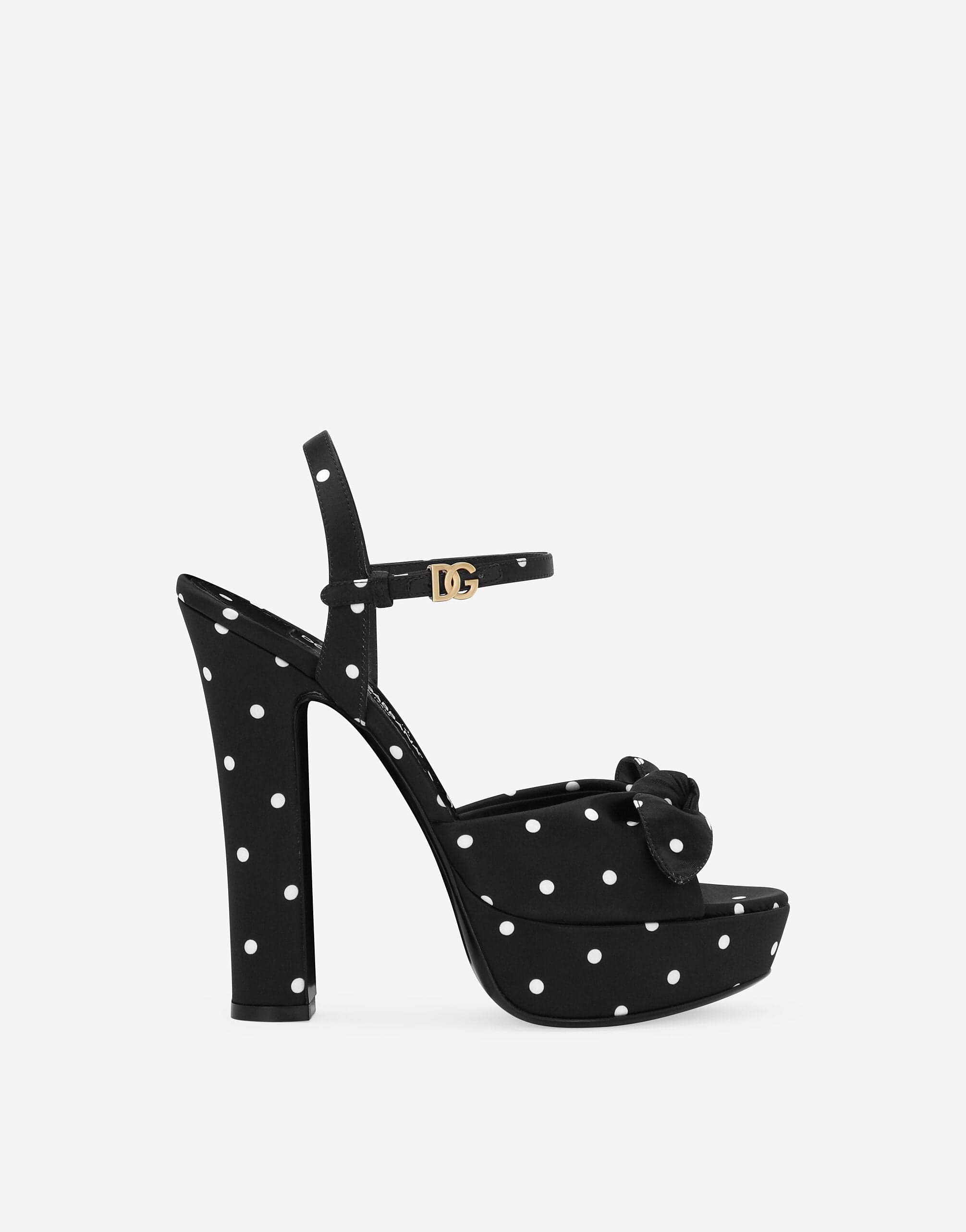 Dolce & Gabbana 150mm Polka-Dot Sandals