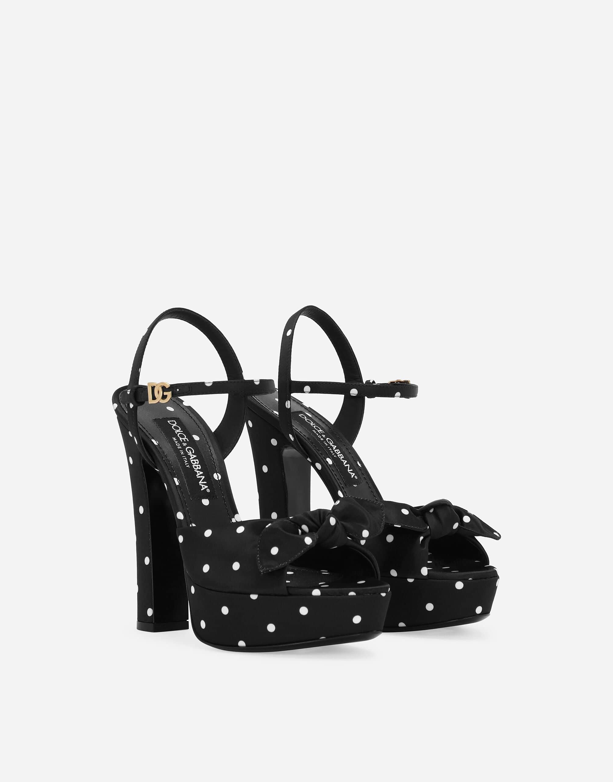 Dolce & Gabbana 150mm Polka-Dot Sandals