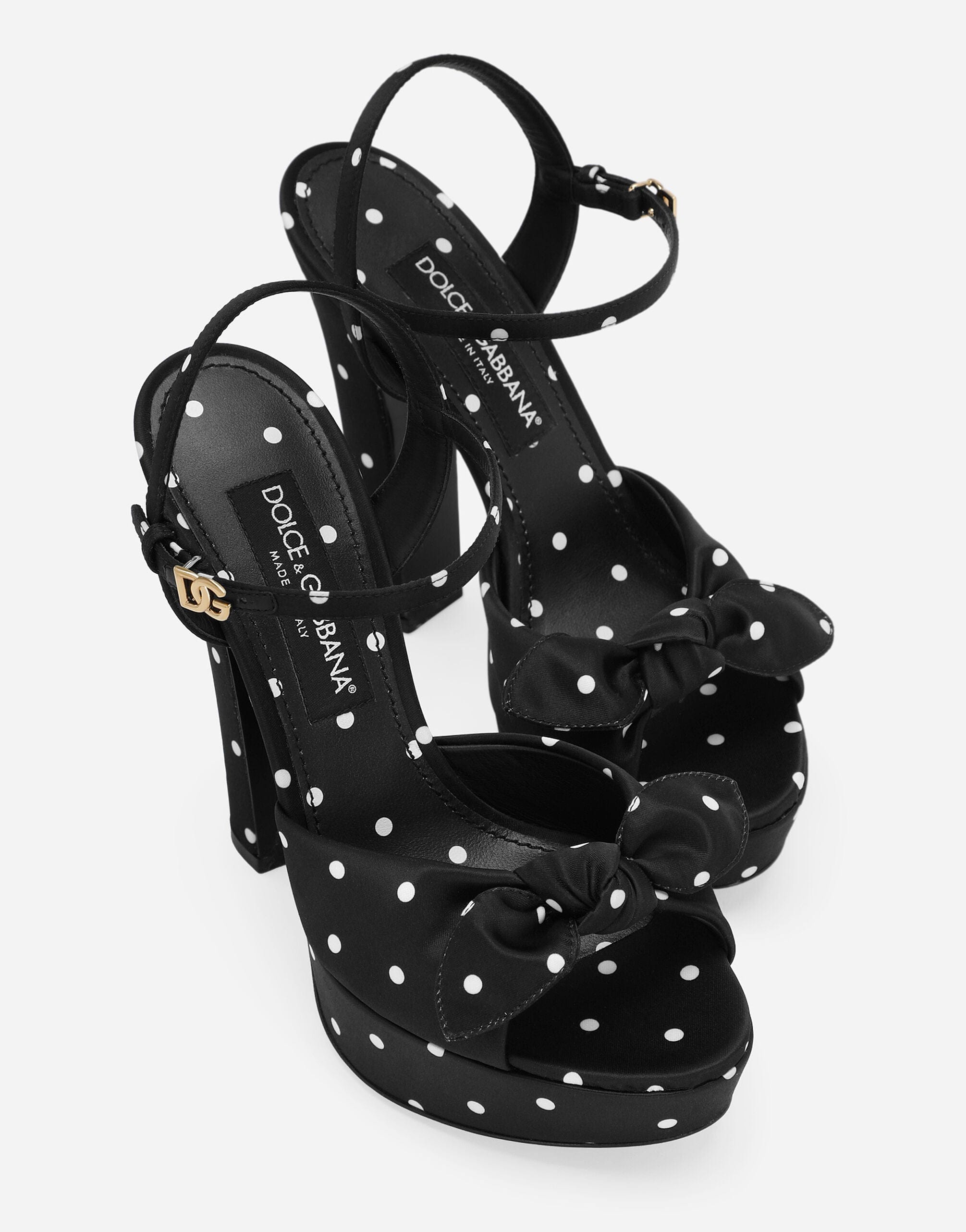 Dolce & Gabbana 150mm Polka-Dot Sandals