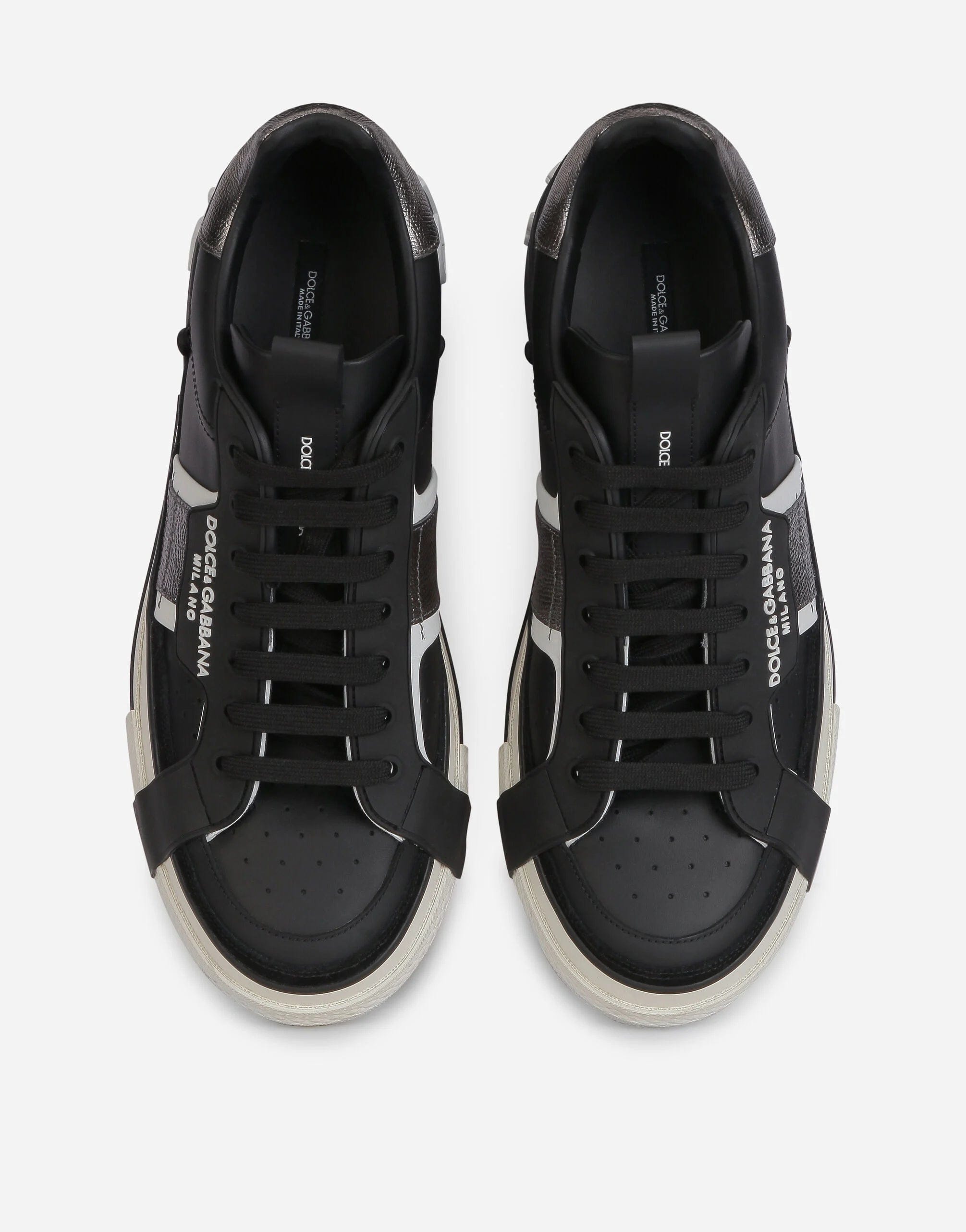 Dolce & Gabbana 2.Zero Custom Leather Sneakers