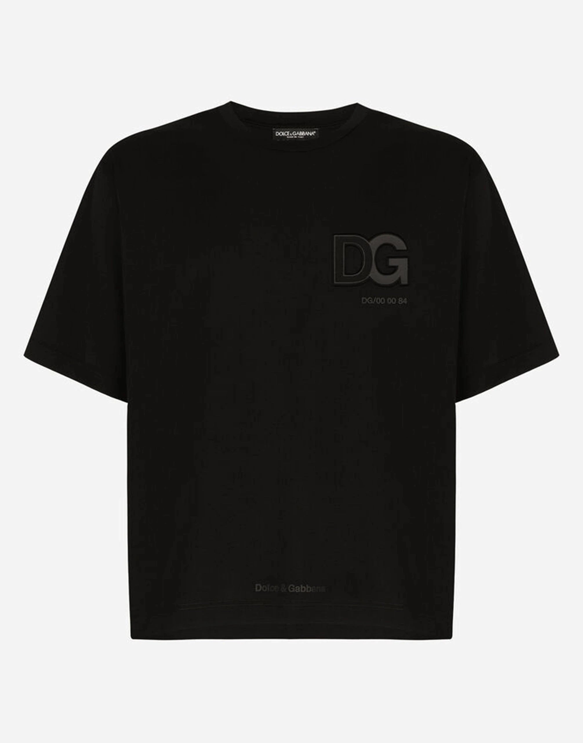 Dolce & Gabbana 3D DG Logo Cotton T-Shirt