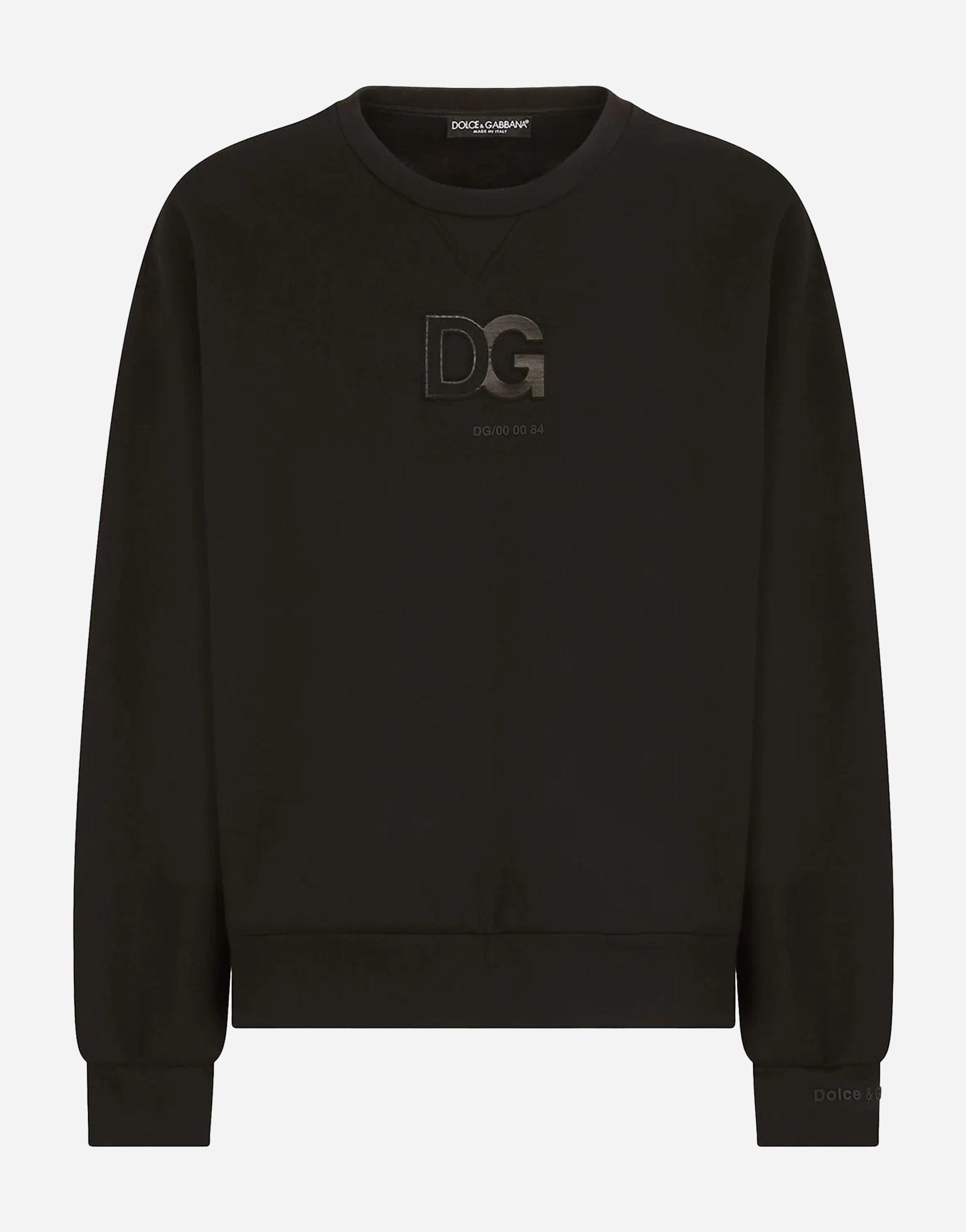 Dolce & Gabbana 3D DG Logo-Patch Sweatshirt
