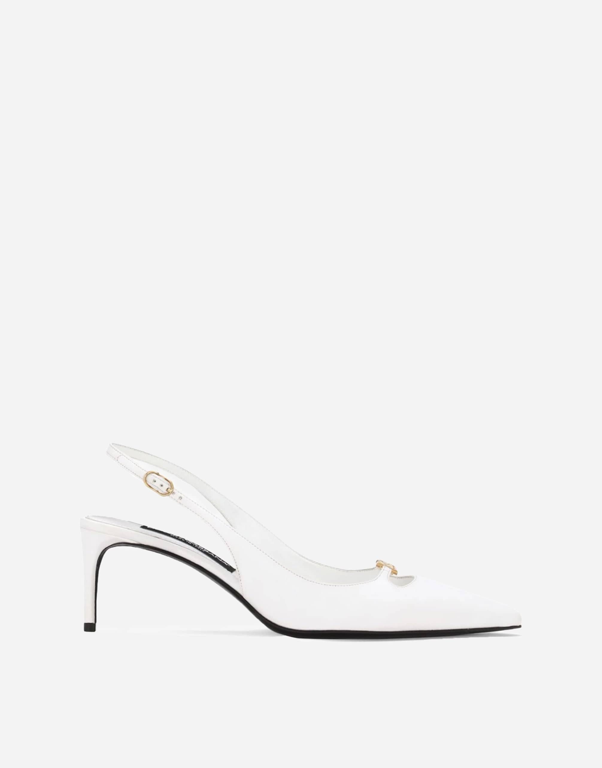 Dolce & Gabbana 60mm Leather Slingback Pumps