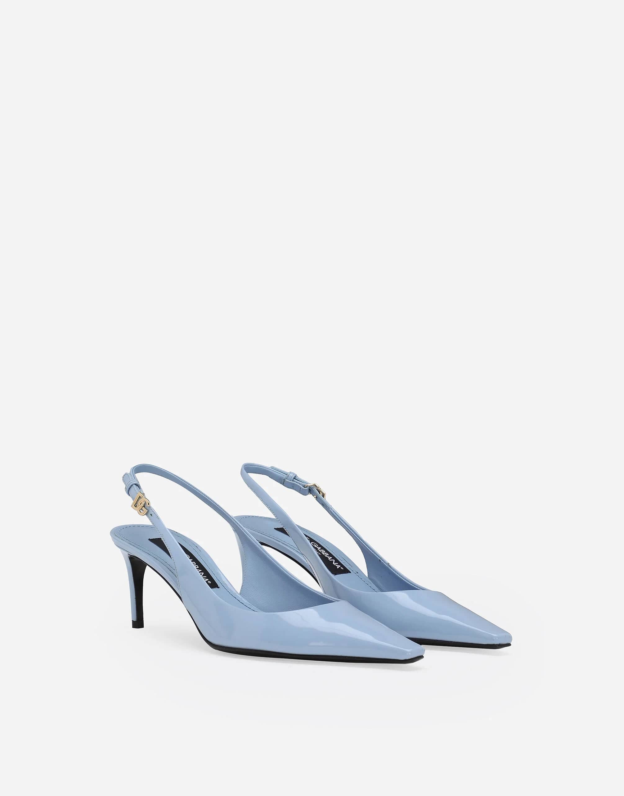 Dolce & Gabbana 60mm Polished Slingback Pumps