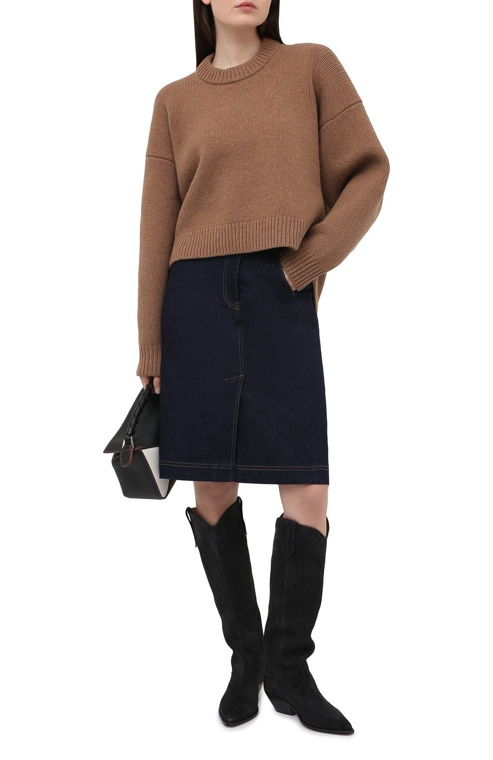 Dolce & Gabbana Aラインデニムスカート | Sendegaro JP