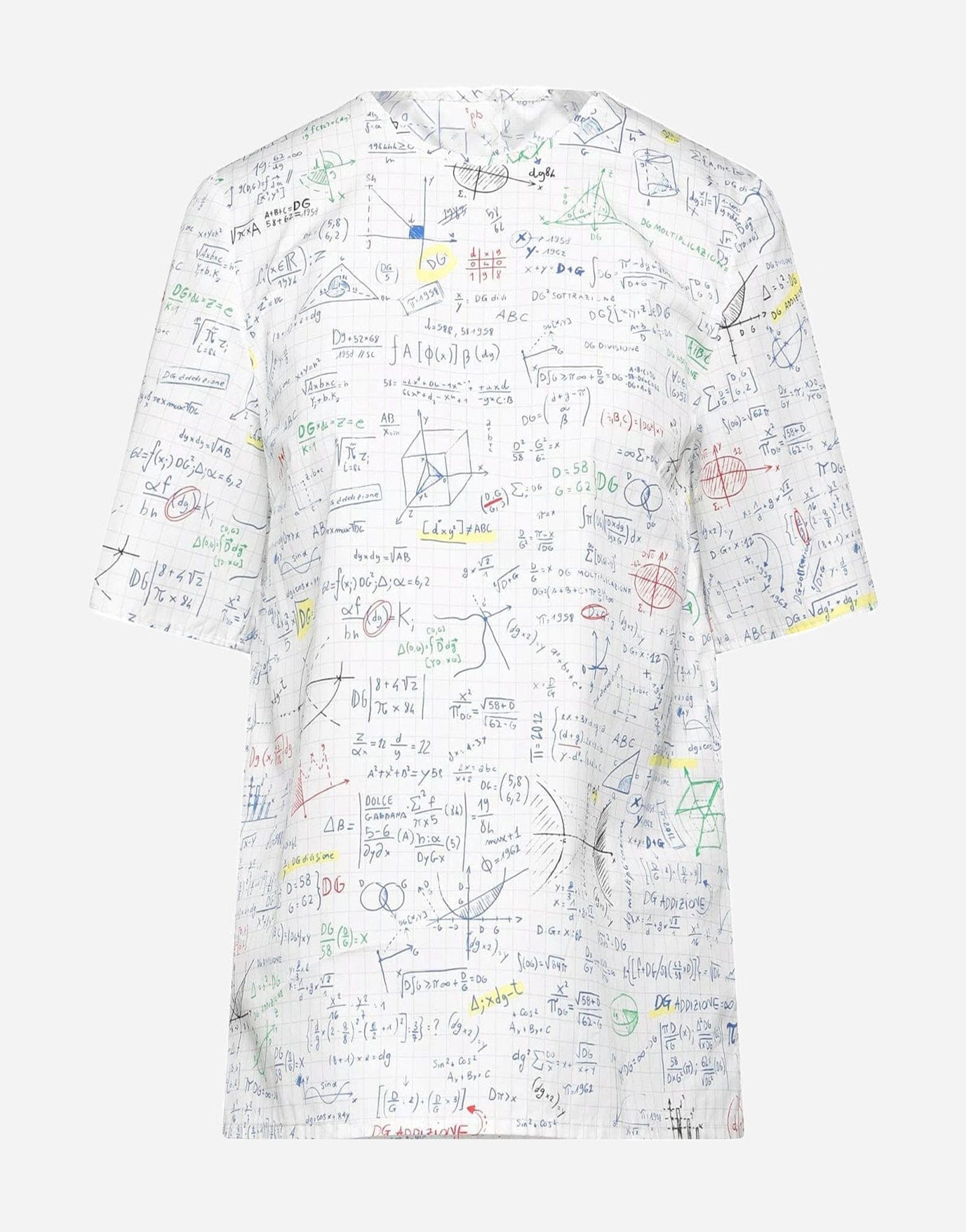 Dolce & Gabbana Algebra Print T-Shirt