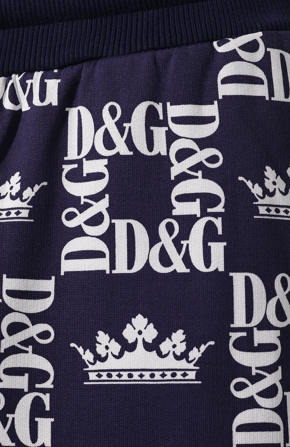 Dolce & Gabbana クラウンモノグラム 総柄 ハーフパンツ Dolce & Gabbana All-Over D&G Crown Print Shorts | Sendegaro SA