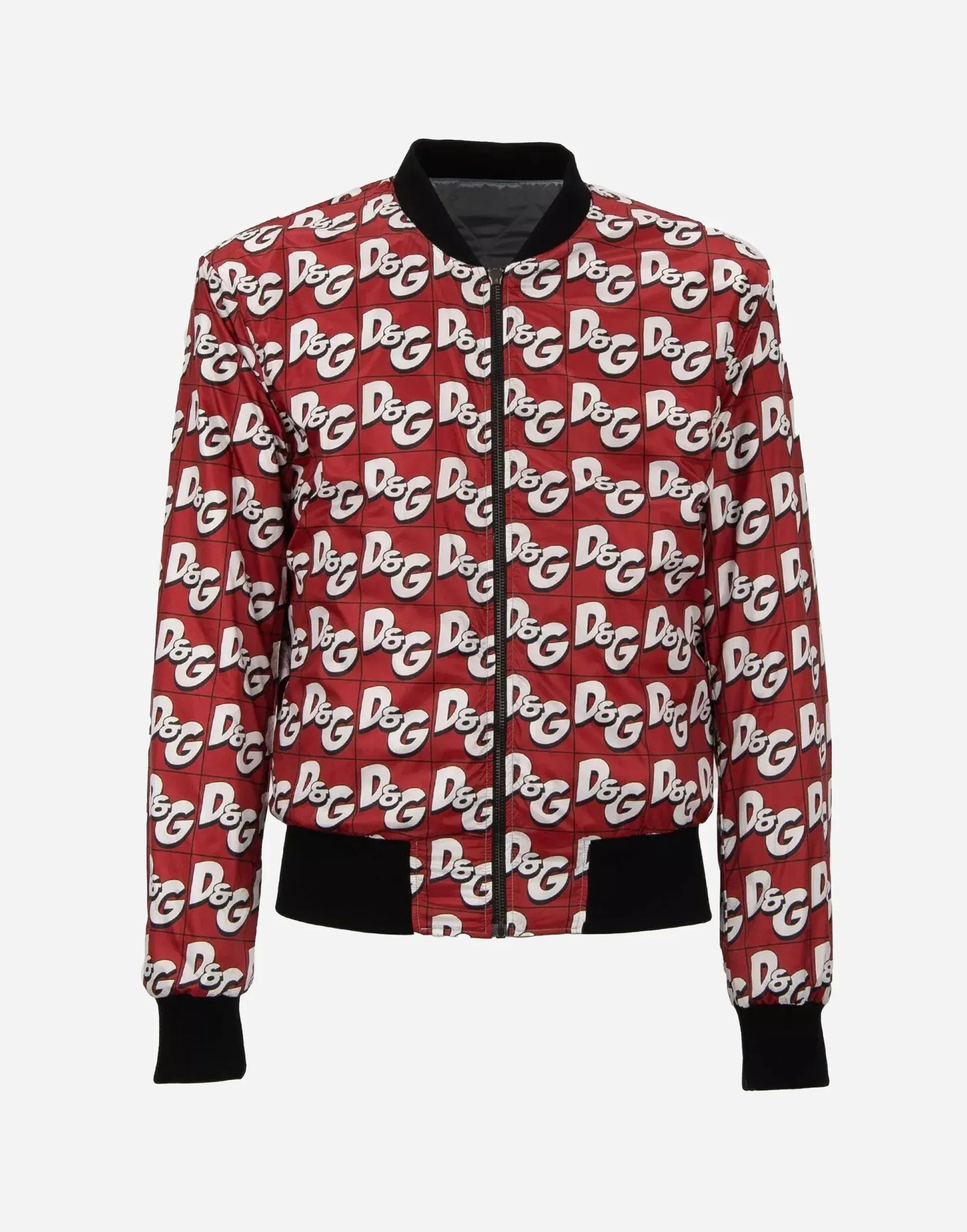Dolce & Gabbana オールオーバーDGプリント リバーシブルボンバー