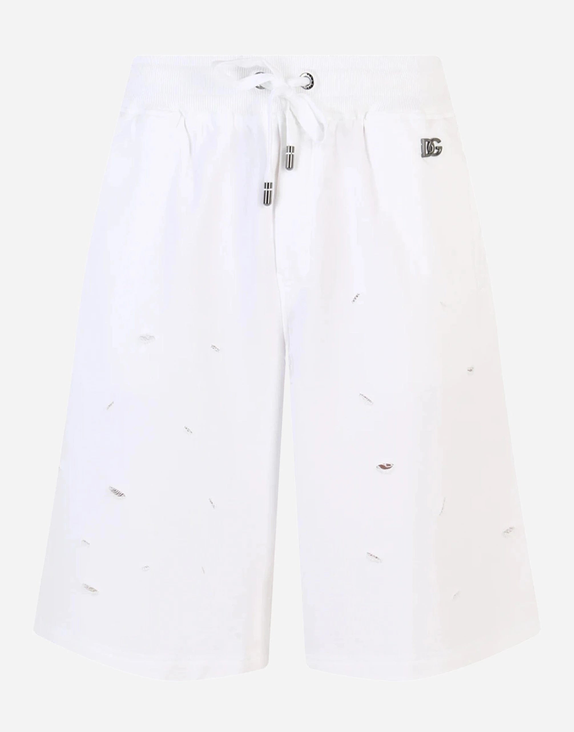 Dolce & Gabbana All-Over Distressed Shorts