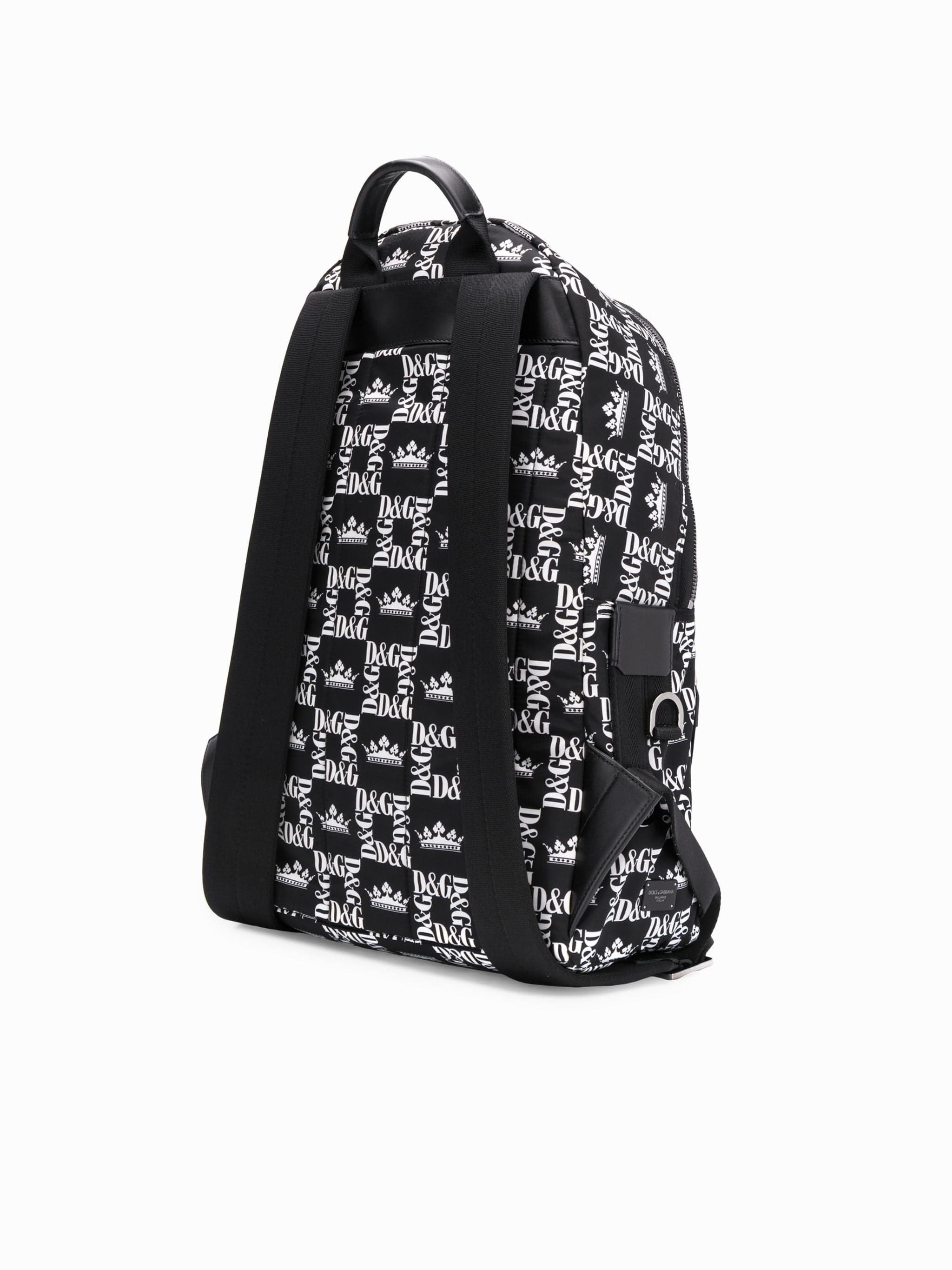 Dolce & Gabbana All-Over Logo Backpack