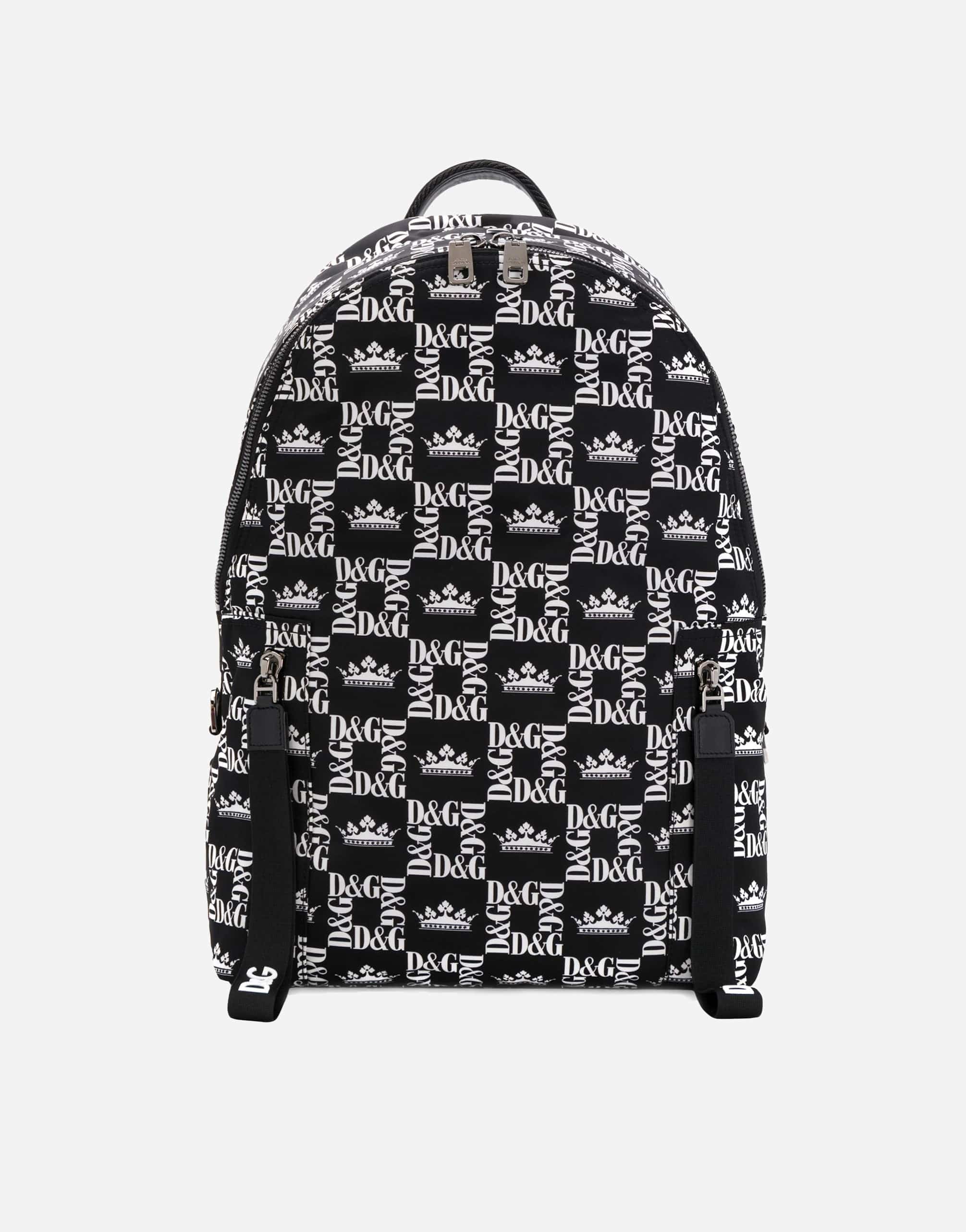 Dolce & Gabbana All-Over Logo Backpack