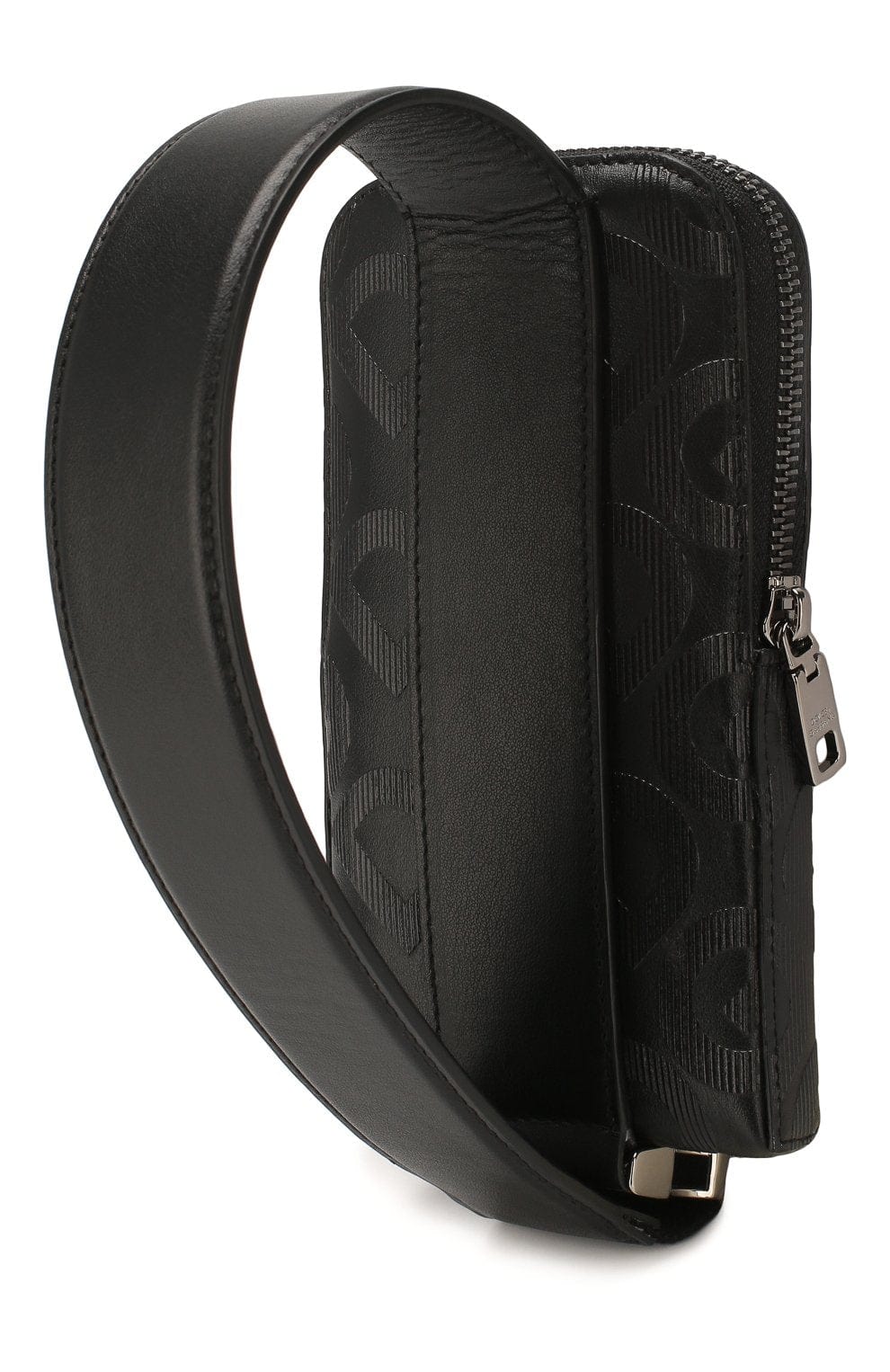Dolce & Gabbana All-Over Logo Leather Belt Bag