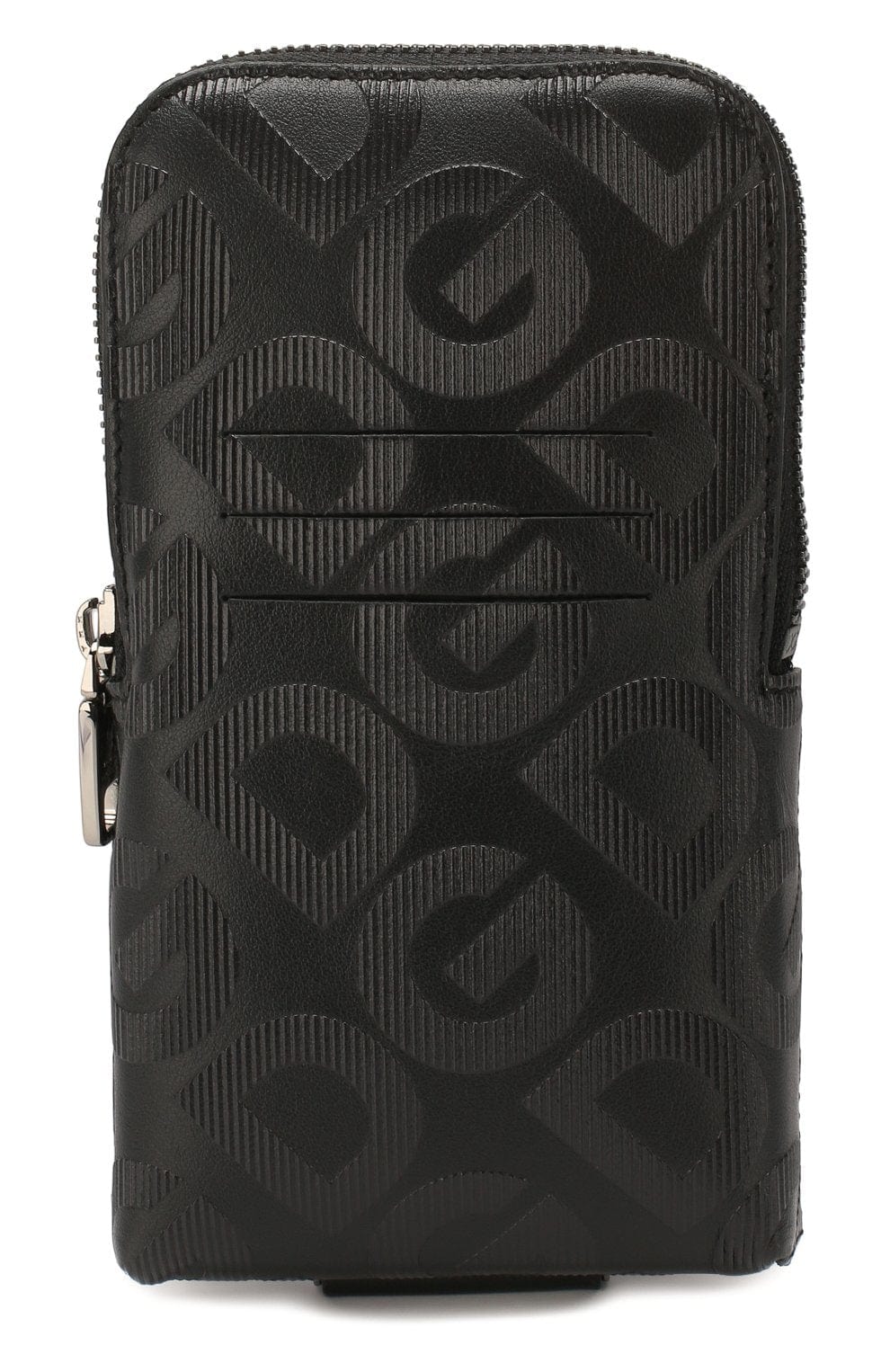 Dolce & Gabbana All-Over Logo Leather Belt Bag