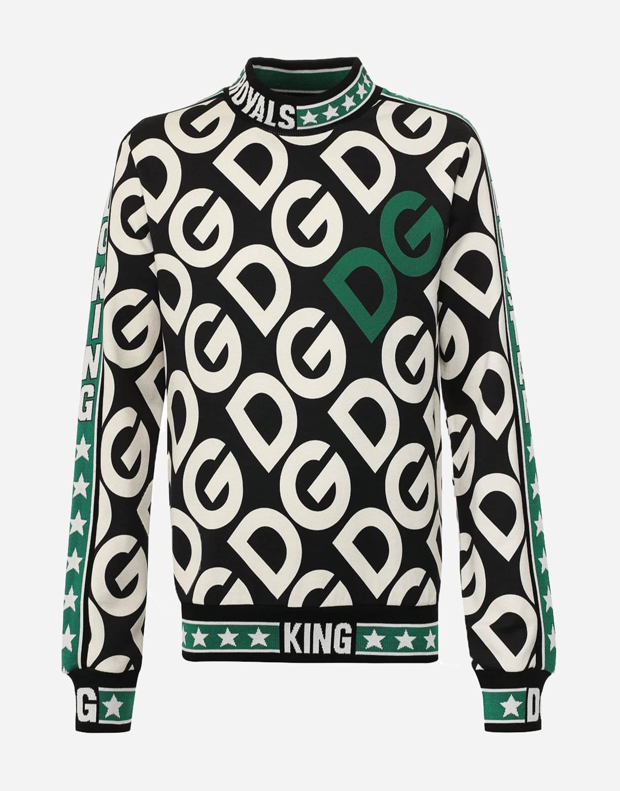 placere byld sang Dolce & Gabbana All-Over Logo Sweatshirt