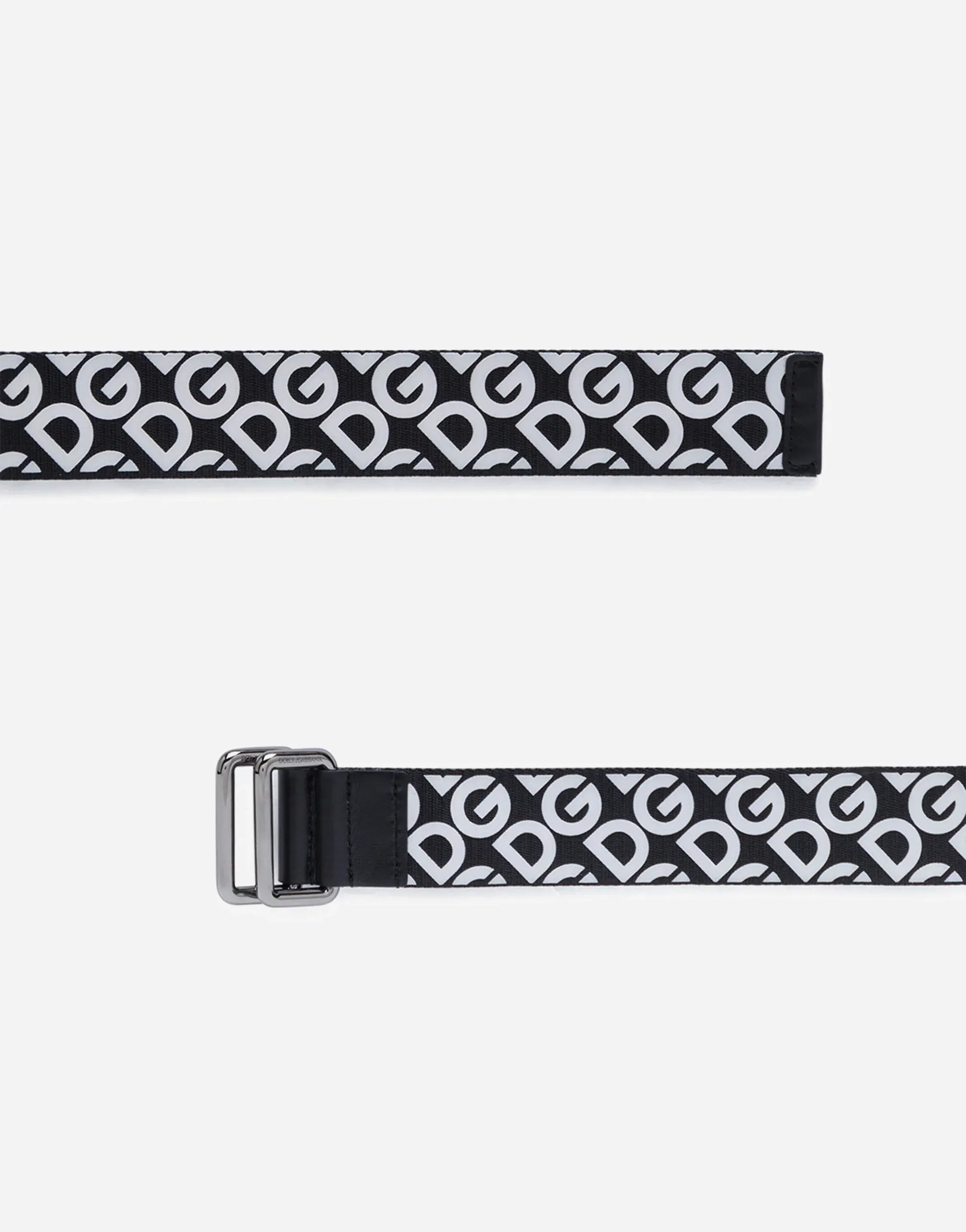 Dolce & Gabbana All-Over Logo Tape Belt