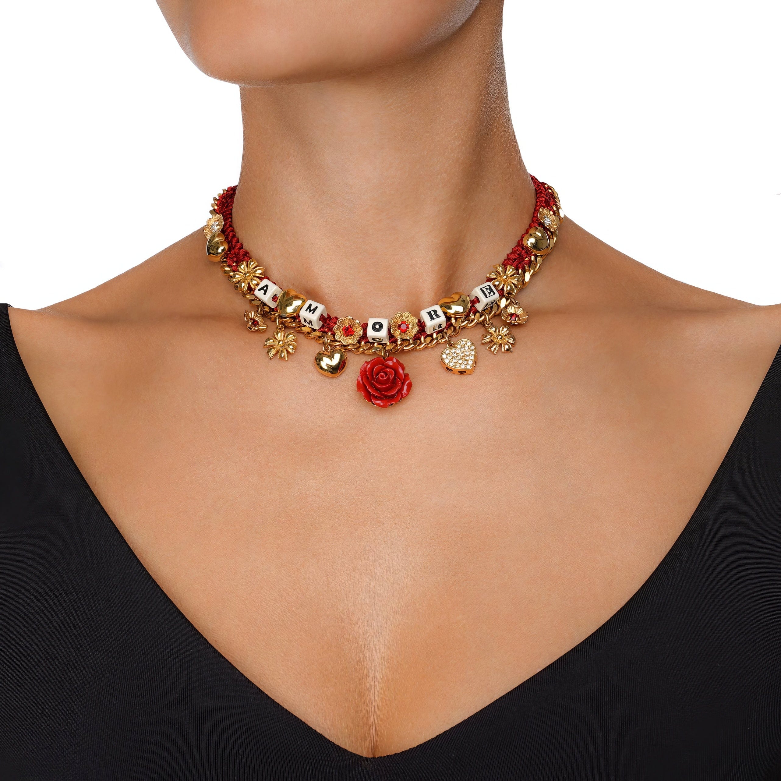 Dolce & Gabbana Amore Choker Necklace