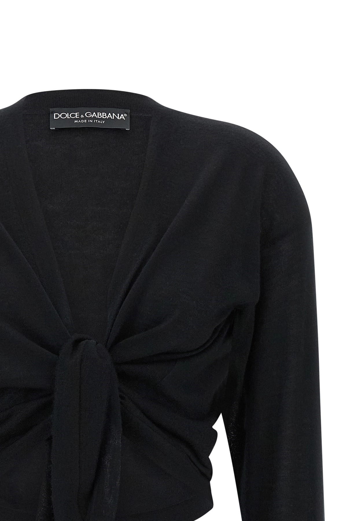 Dolce & Gabbana アシンメトリー カシミヤ カーディガン | Sendegaro JP