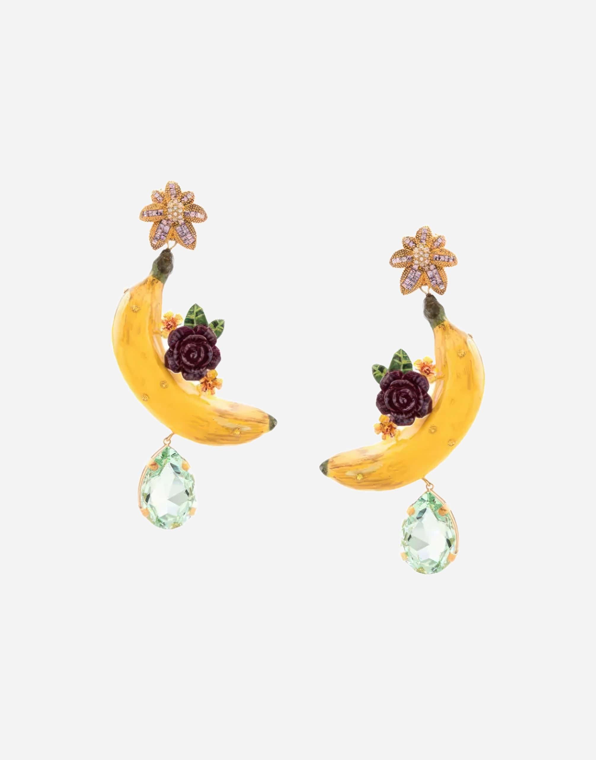 Dolce & Gabbana Banana Earrings