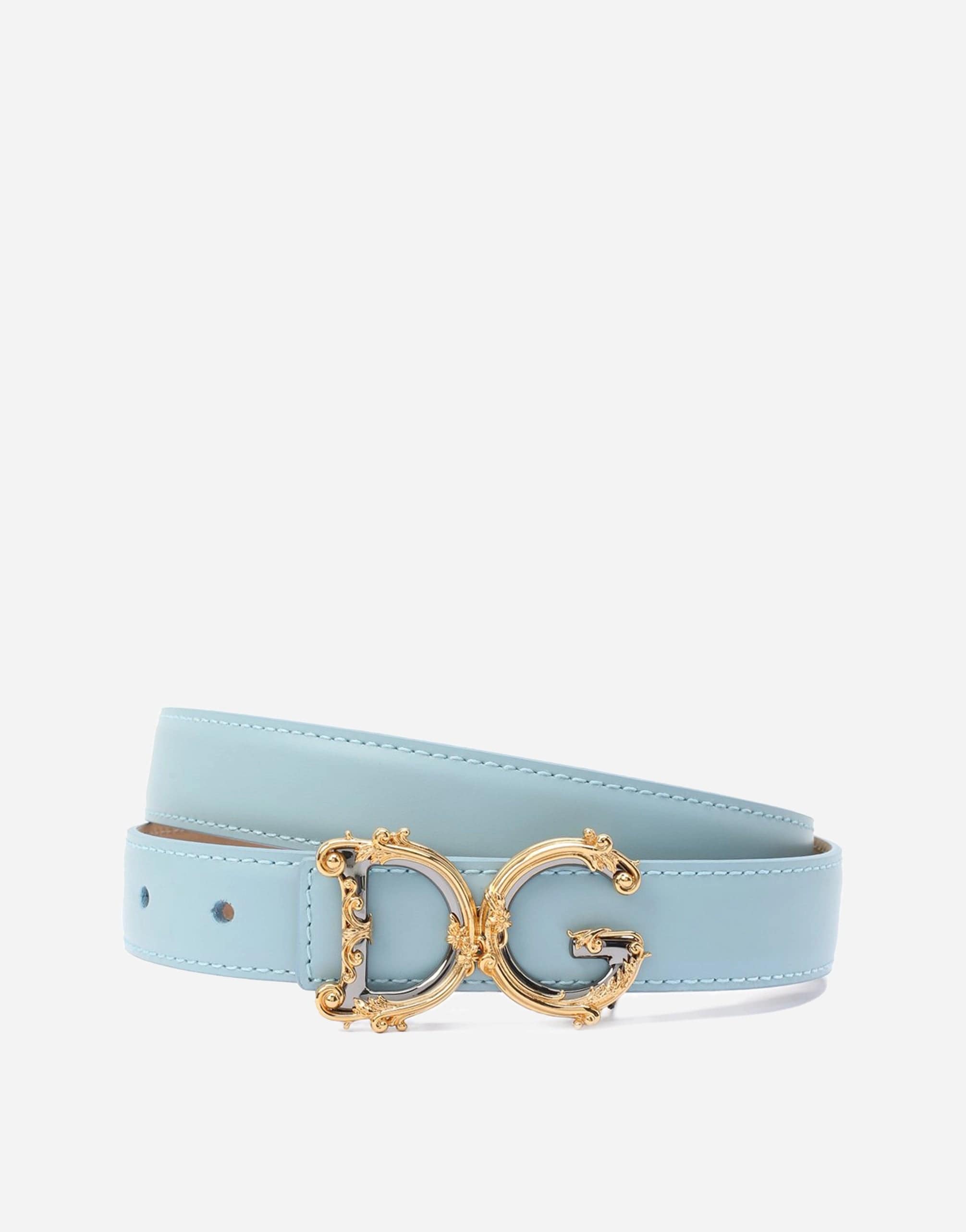 Dolce & Gabbana Baroque DG Logo Belt