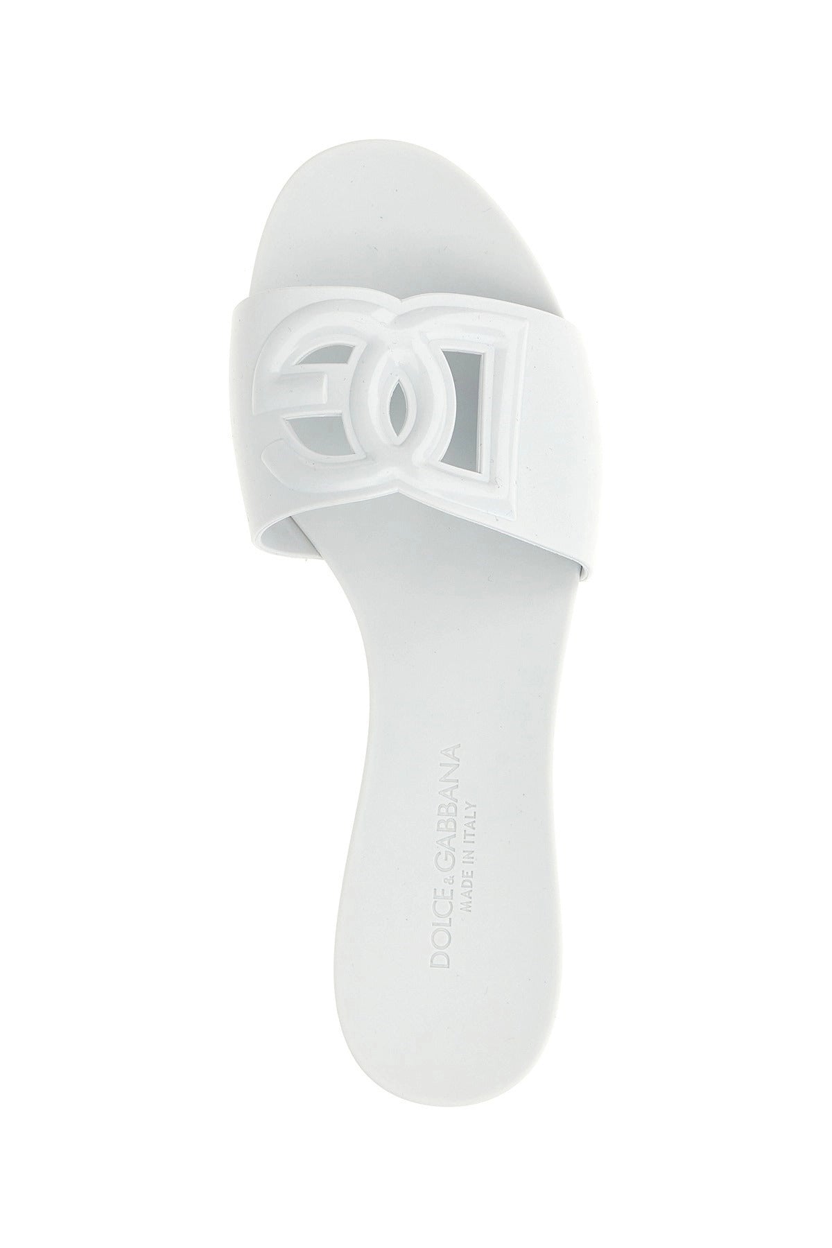 Dolce & Gabbana Beachwear Logo Sandals Slides
