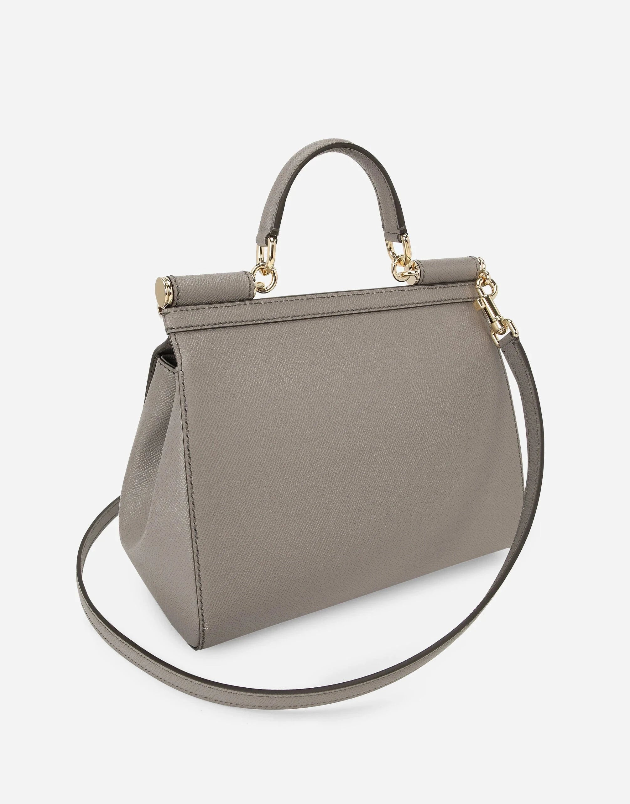 Dolce & Gabbana Beige Large Sicily Handbag