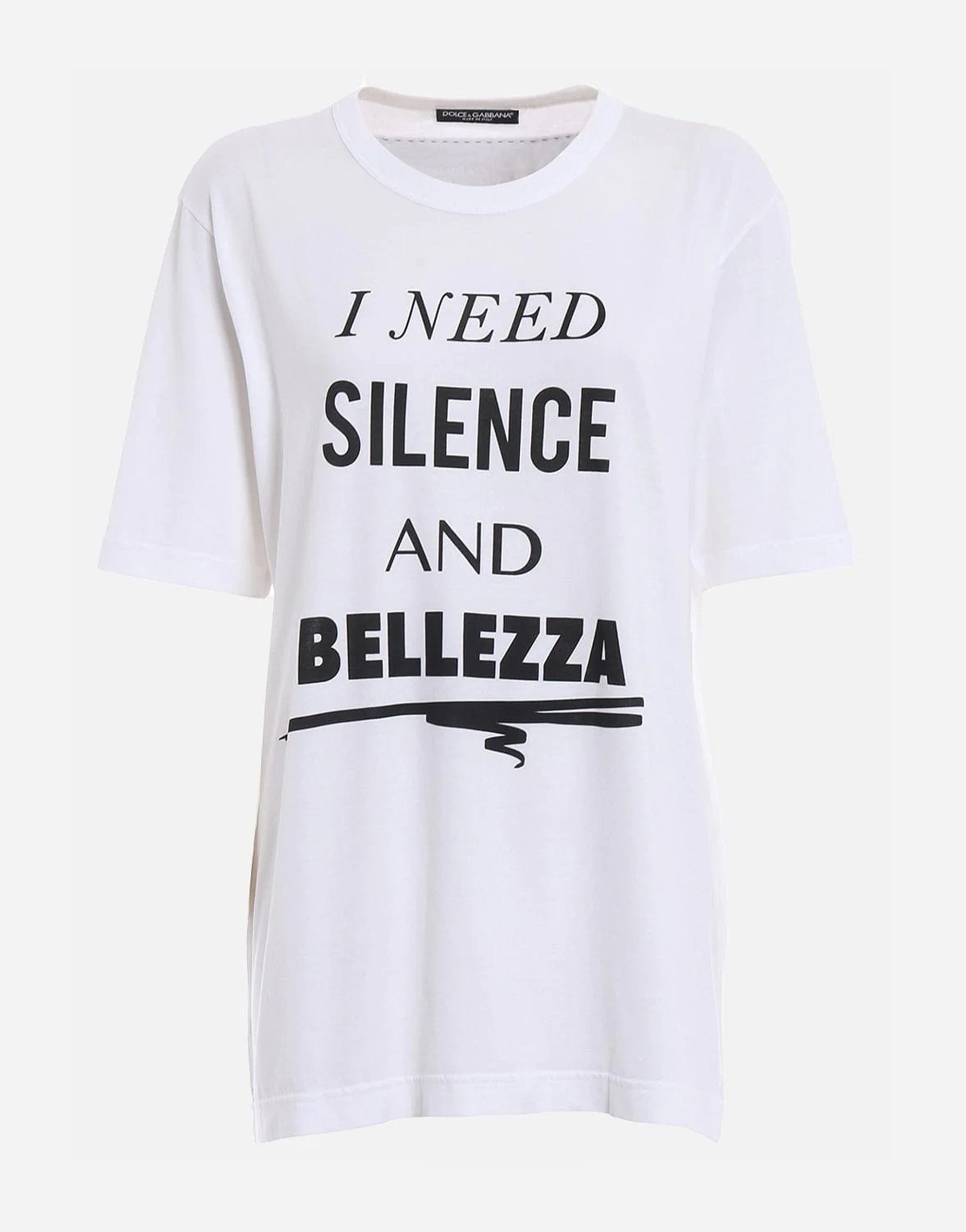 Dolce & Gabbana Bellezza Printed Oversized T-Shirt