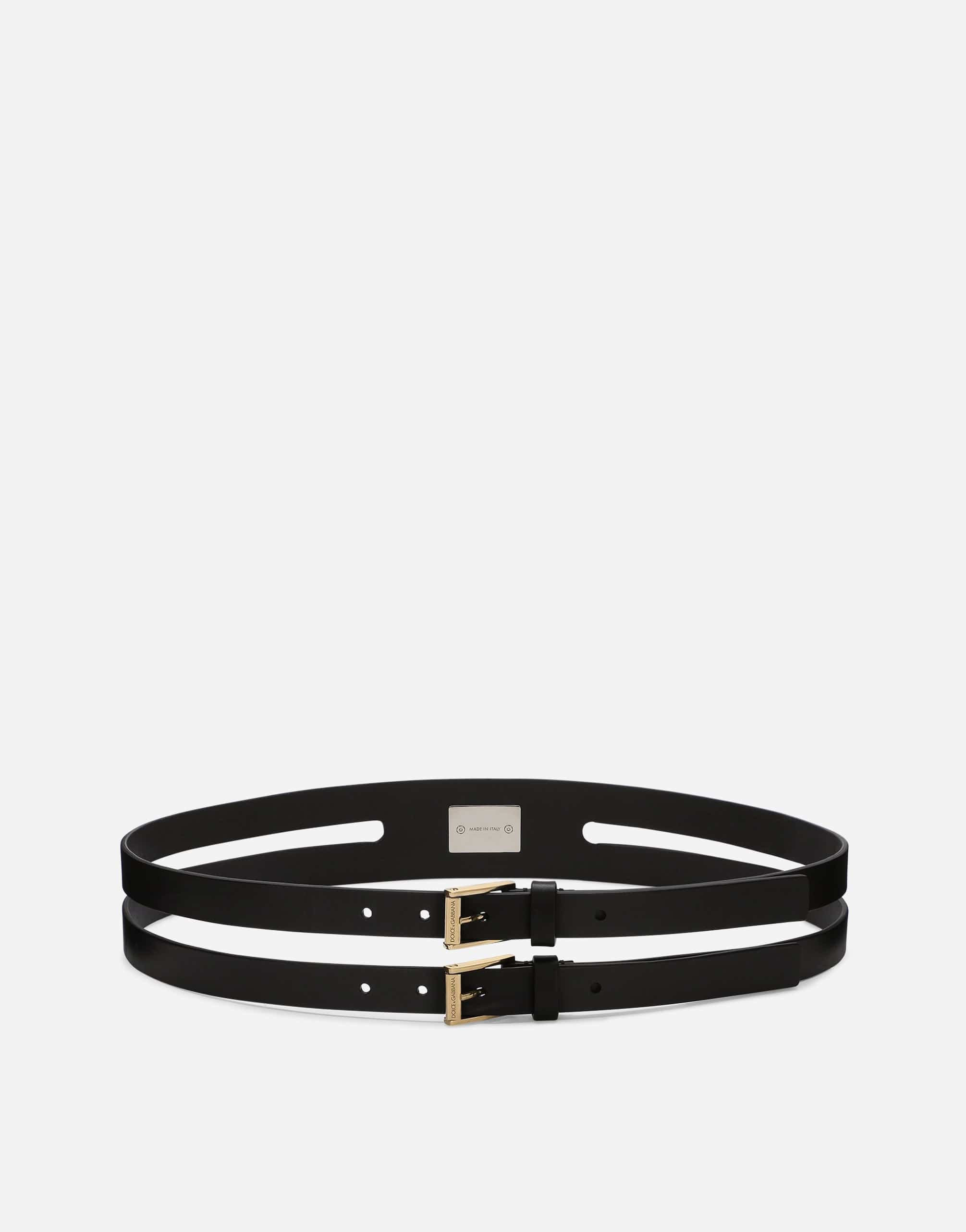 Dolce & Gabbana Belt With Logo Tag