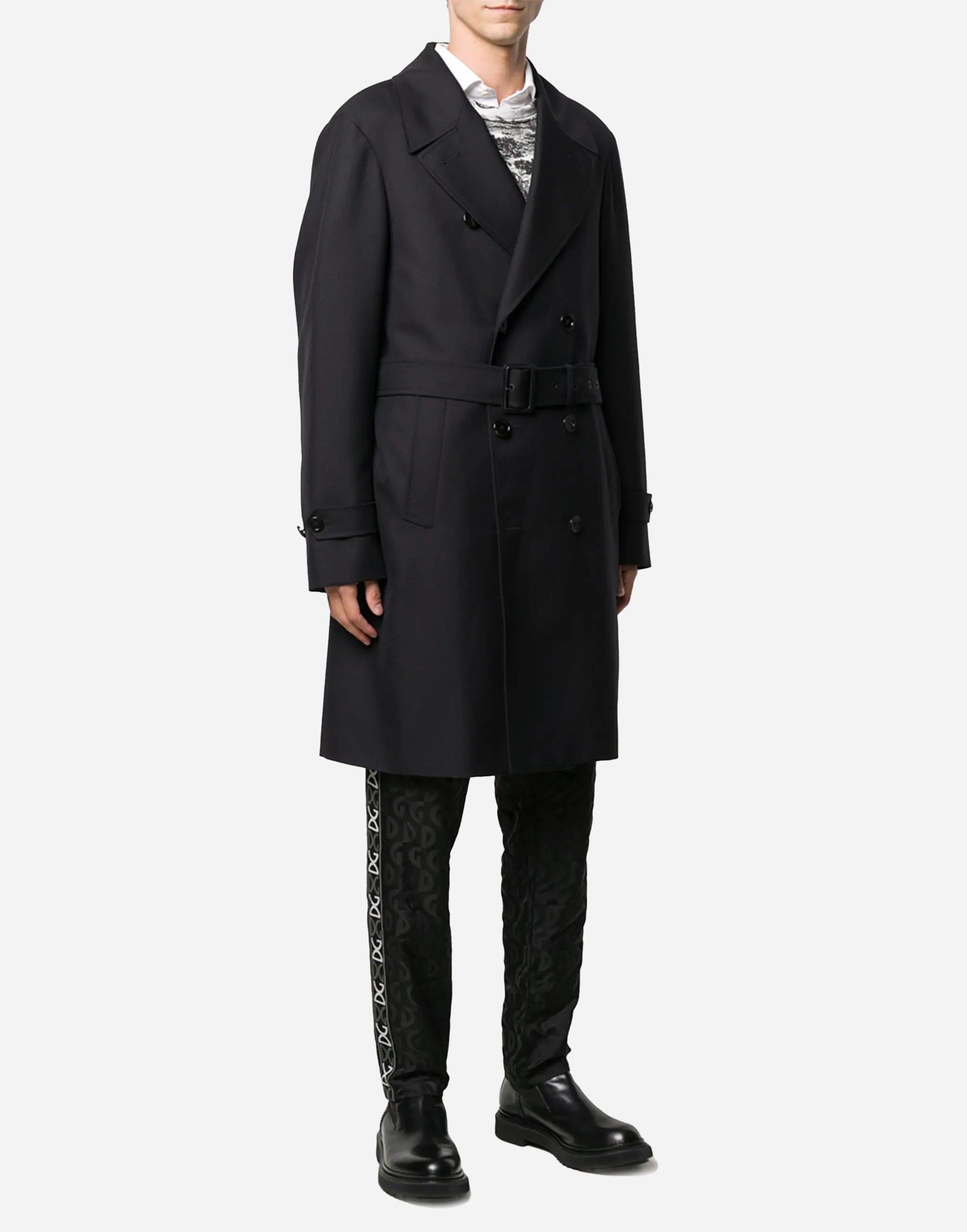 Dolce & Gabbana Belted Trench Coat