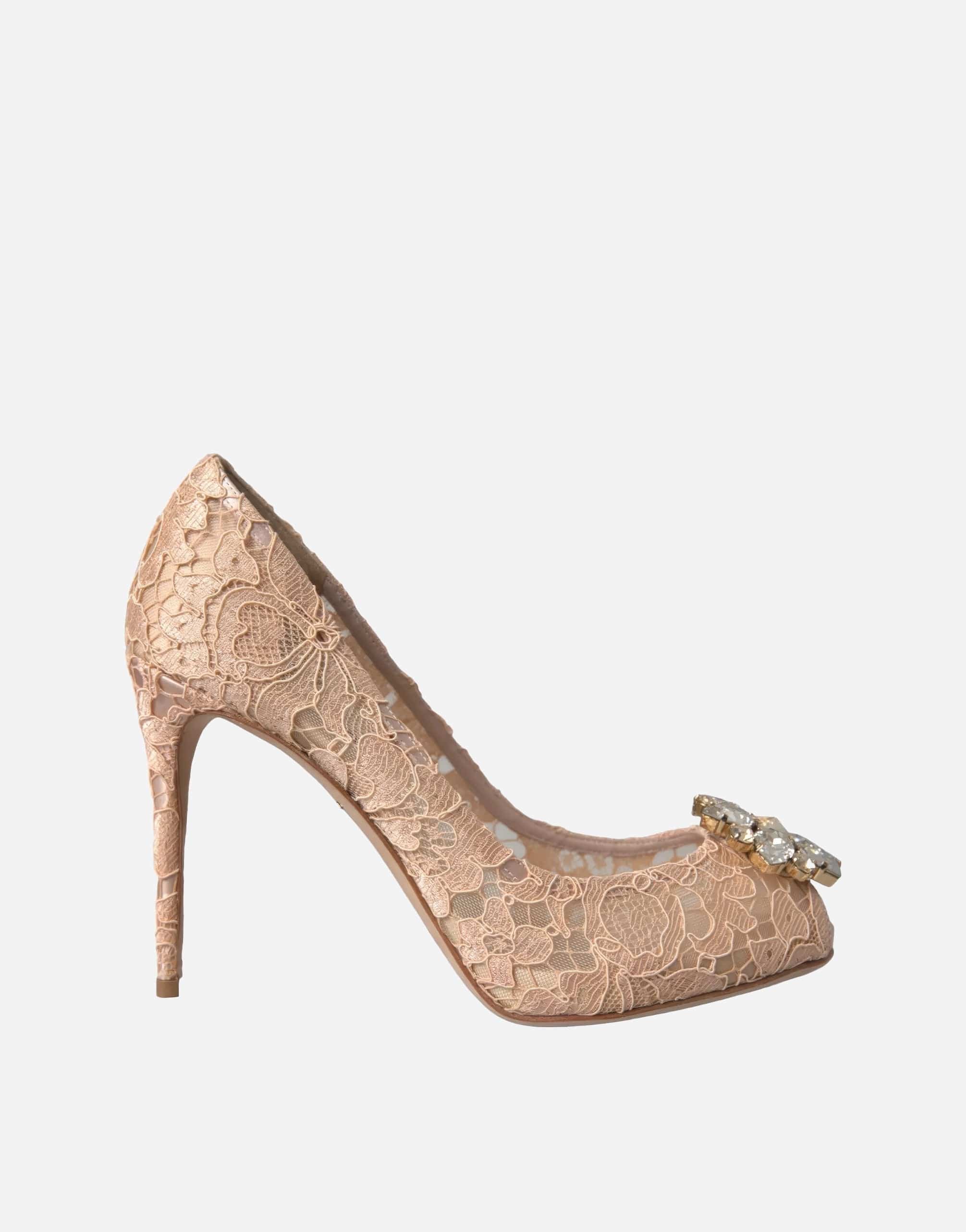 Dolce & Gabbana Bette Peep Toe Pumps