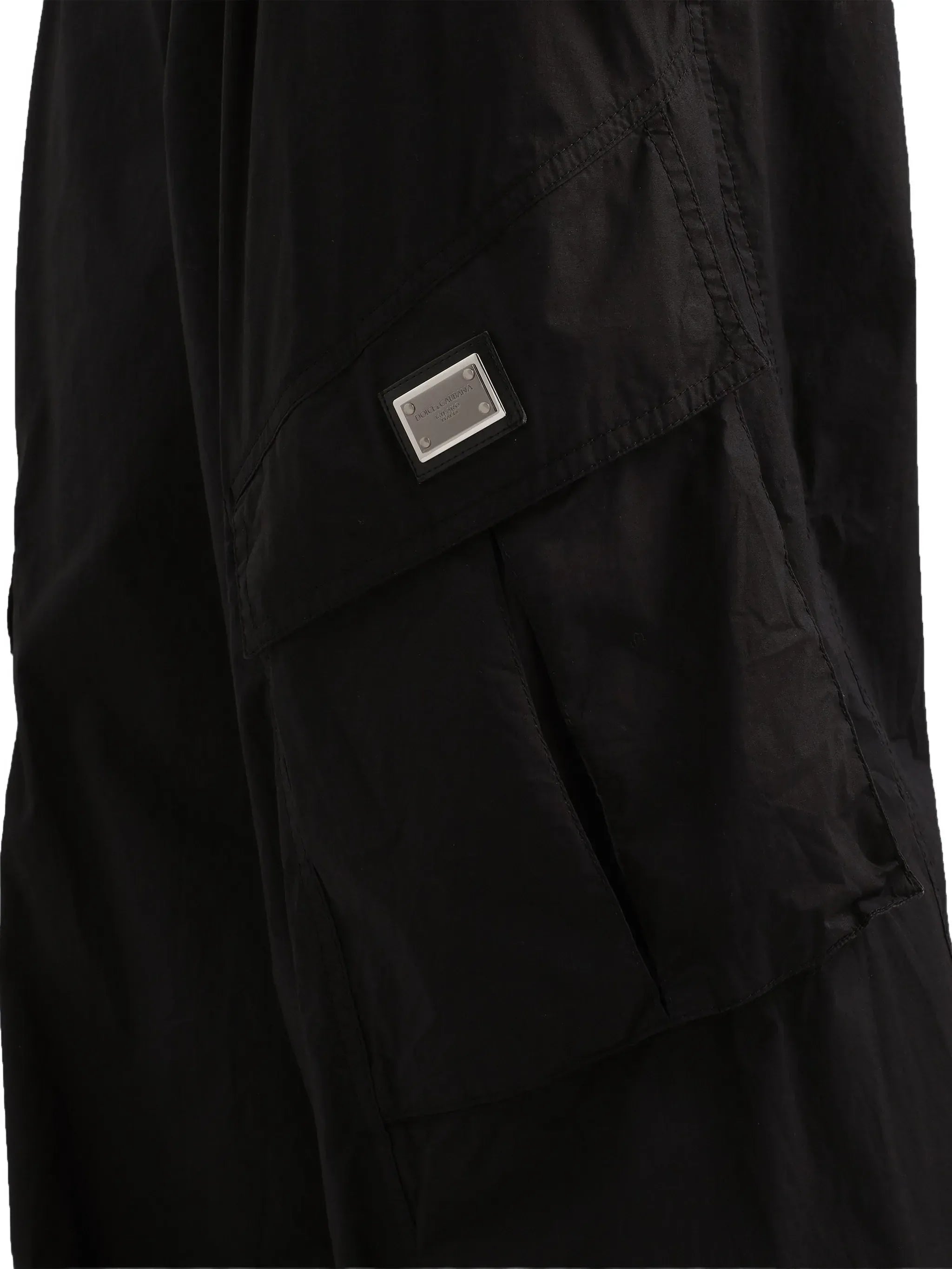 パンツ 00s Dolce & Gabbana cargo pants black 44 Dolce & Gabbana Black Cotton Cargo Pants | Sendegaro KR