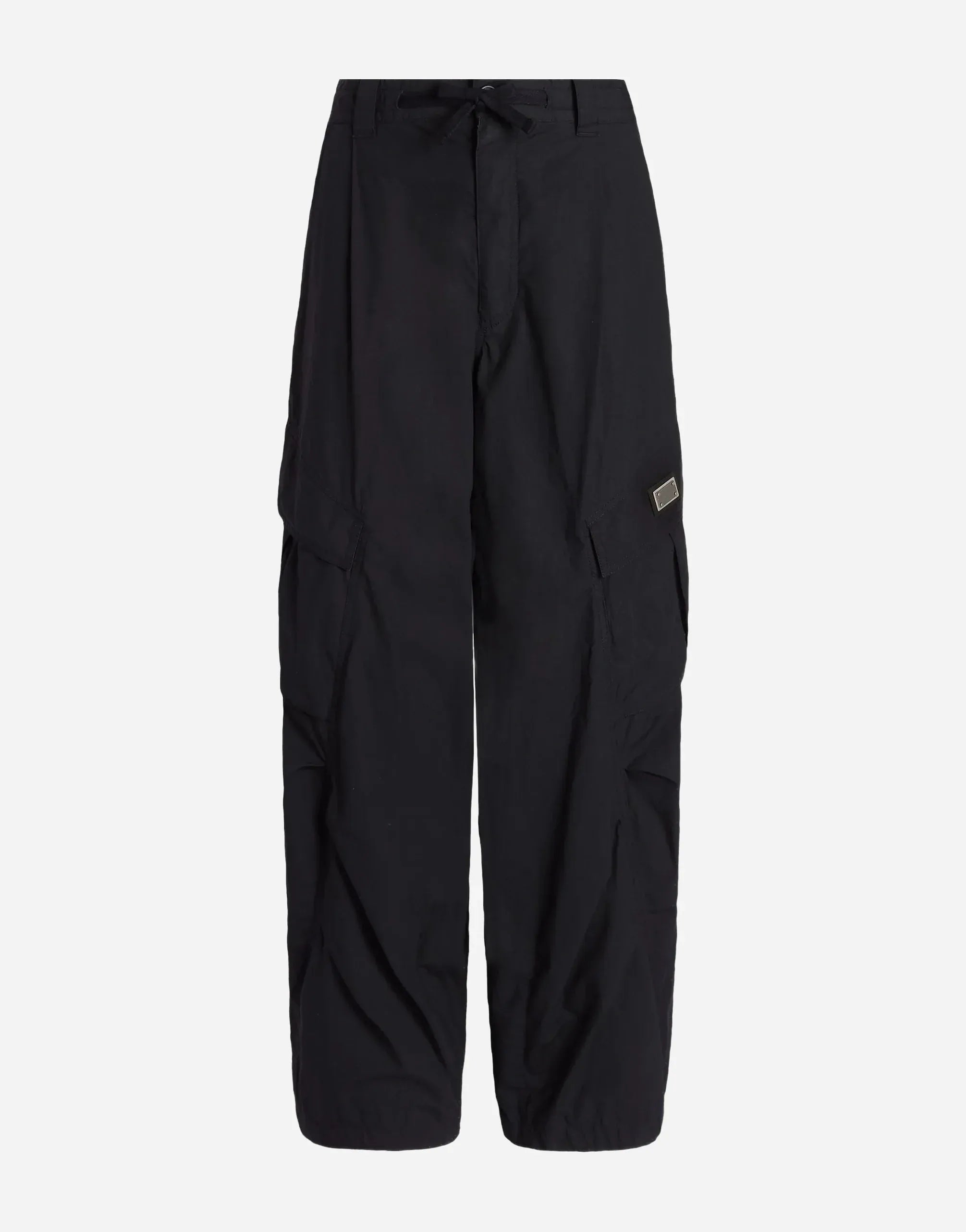 Dolce & Gabbana Black Cotton Cargo Pants | Sendegaro KR