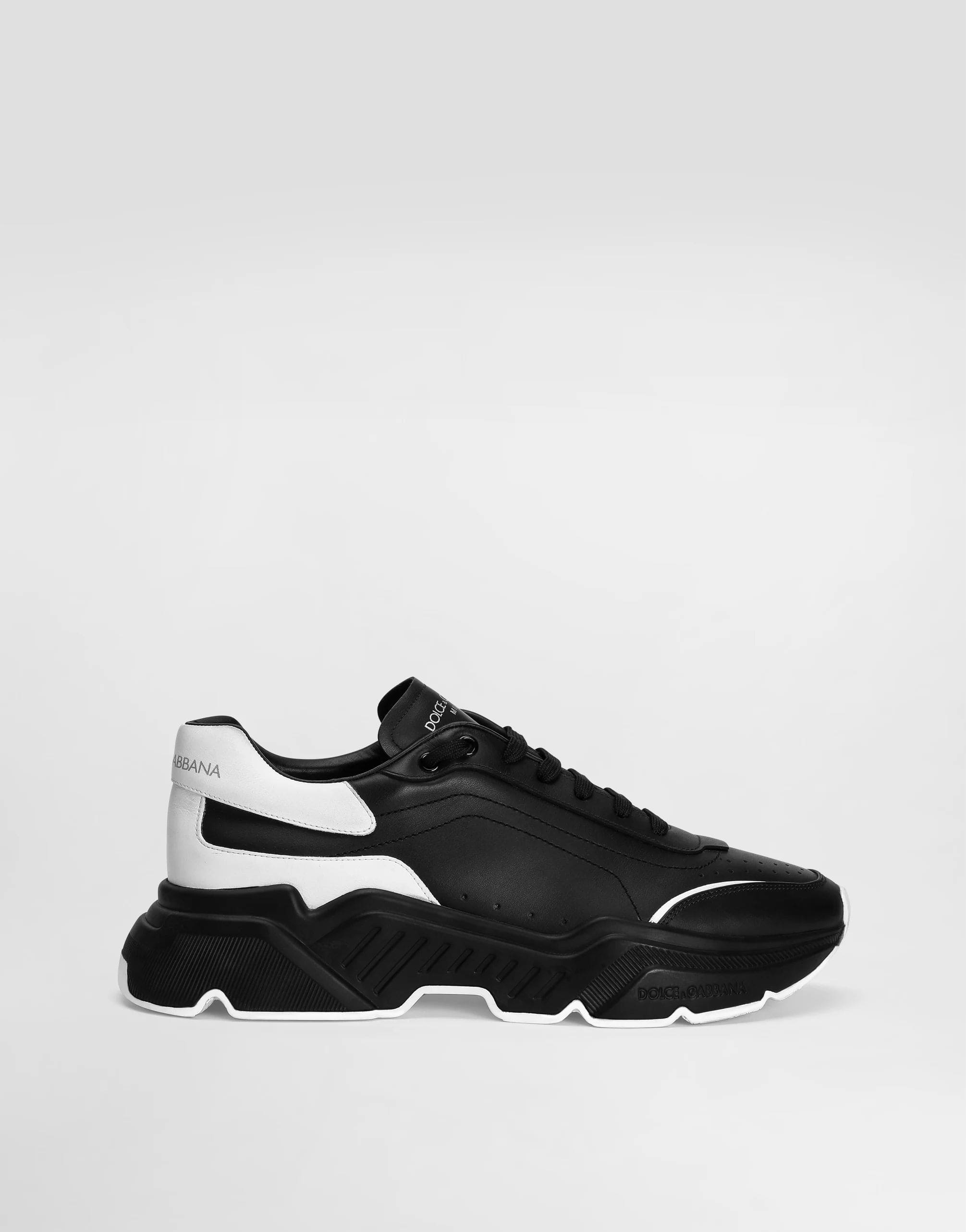 Dolce & Gabbana Black Daymaster Leather Sneakers