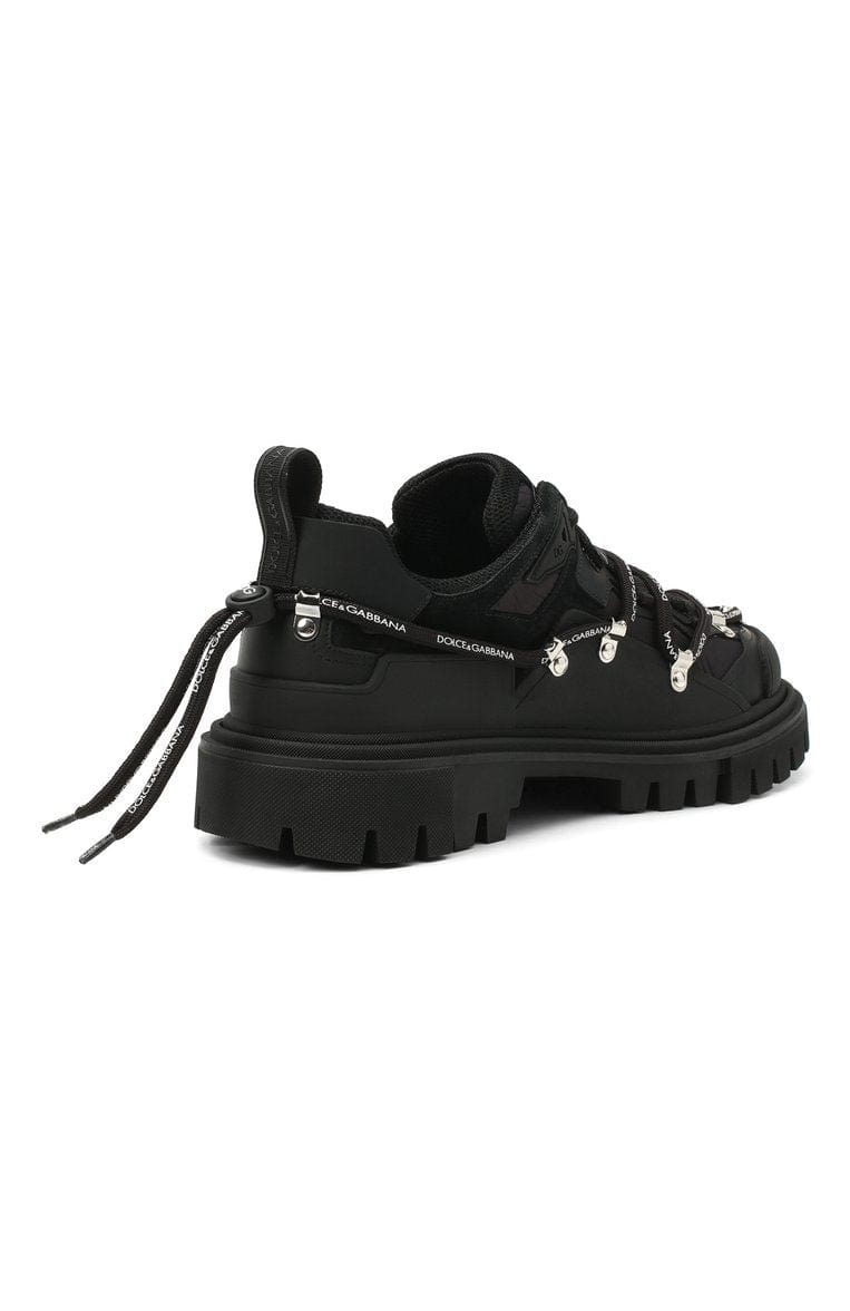 Dolce & Gabbana Black Hi-Trekking Boots