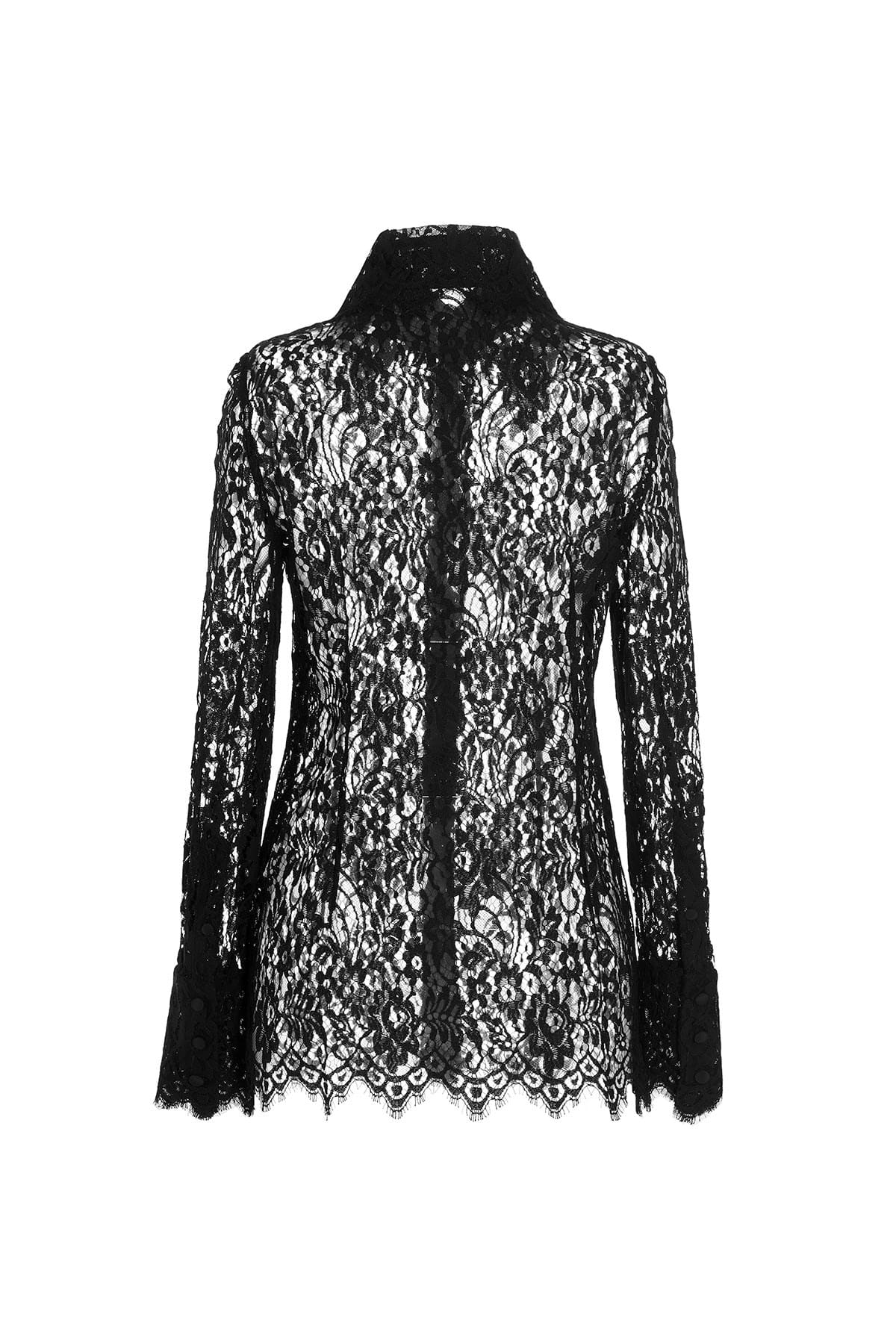 Dolce & Gabbana Dolce & Gabbana Black Lace Shirt