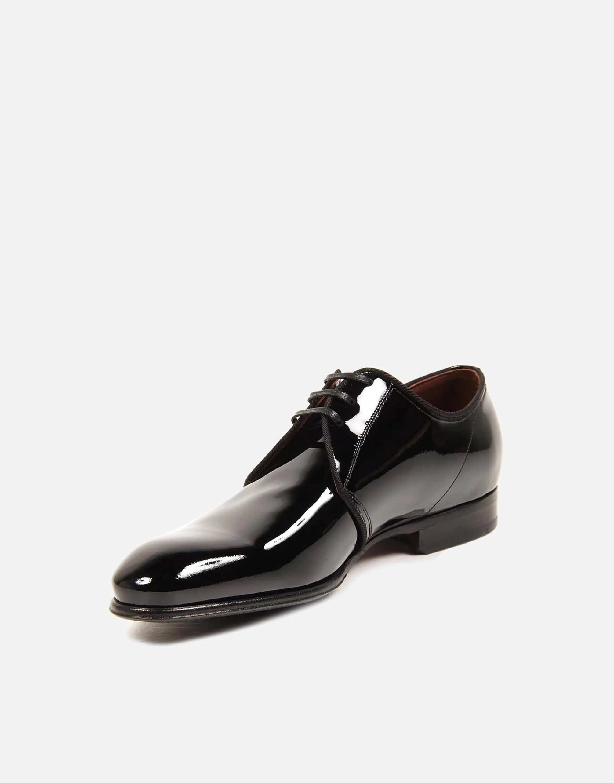 Dolce & Gabbana Black Lace-Up Derby Formal Shoes
