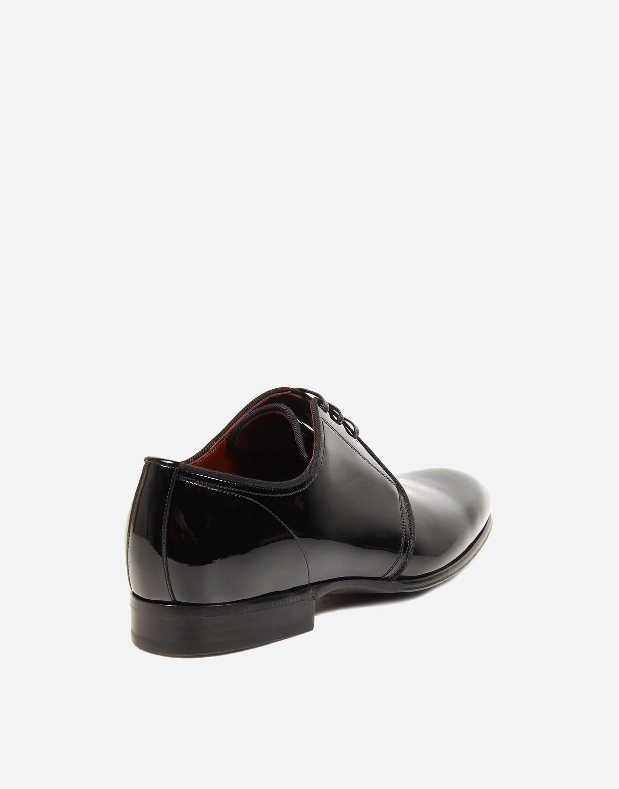 Dolce & Gabbana Black Lace-Up Derby Formal Shoes