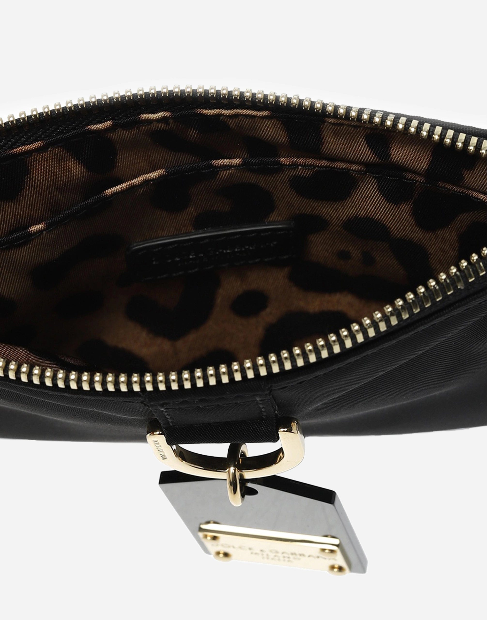 Dolce & Gabbana Black Logo Belt Bag