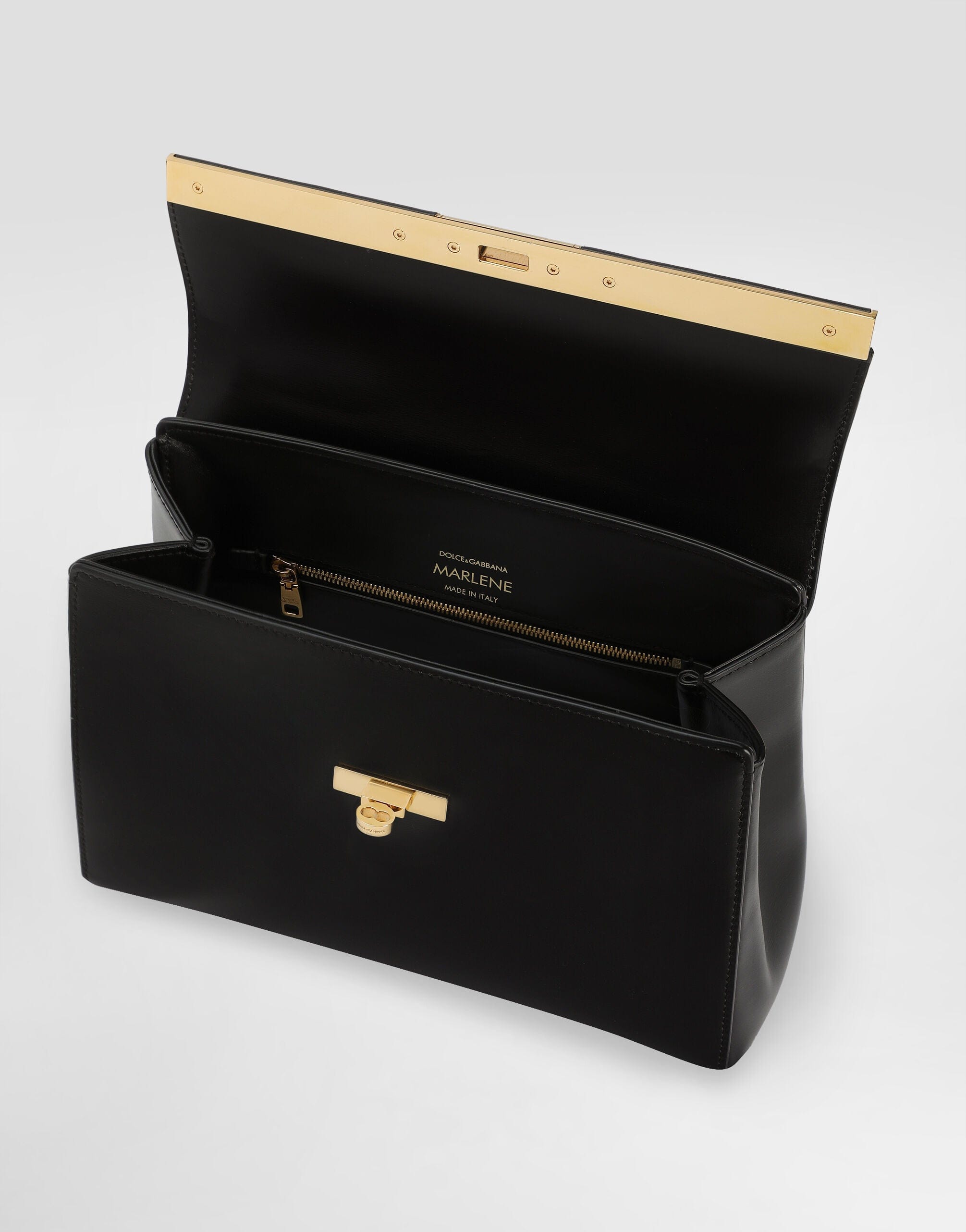 Dolce & Gabbana Black Medium Marlene Handbag