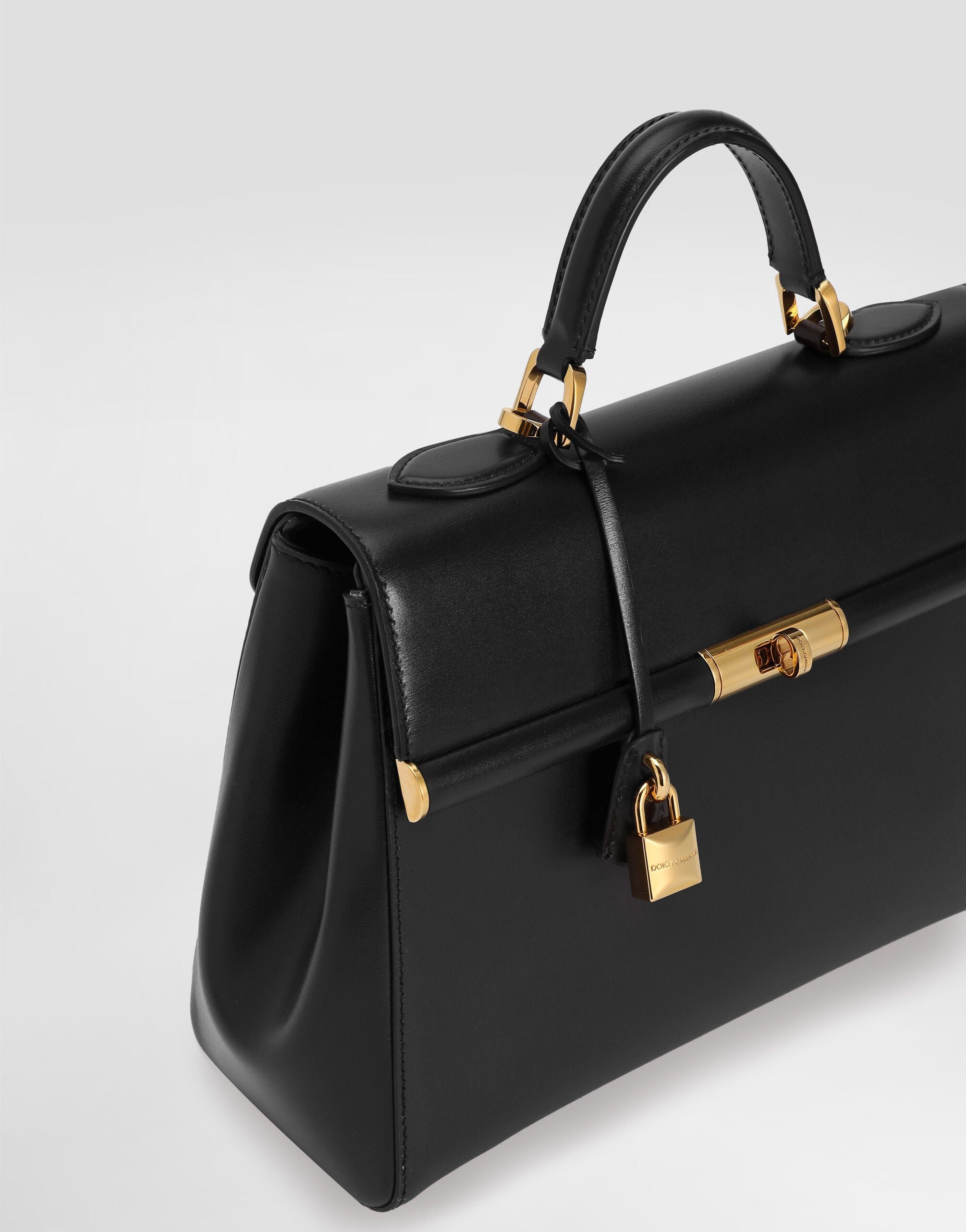 Dolce & Gabbana Black Medium Marlene Handbag | Sendegaro