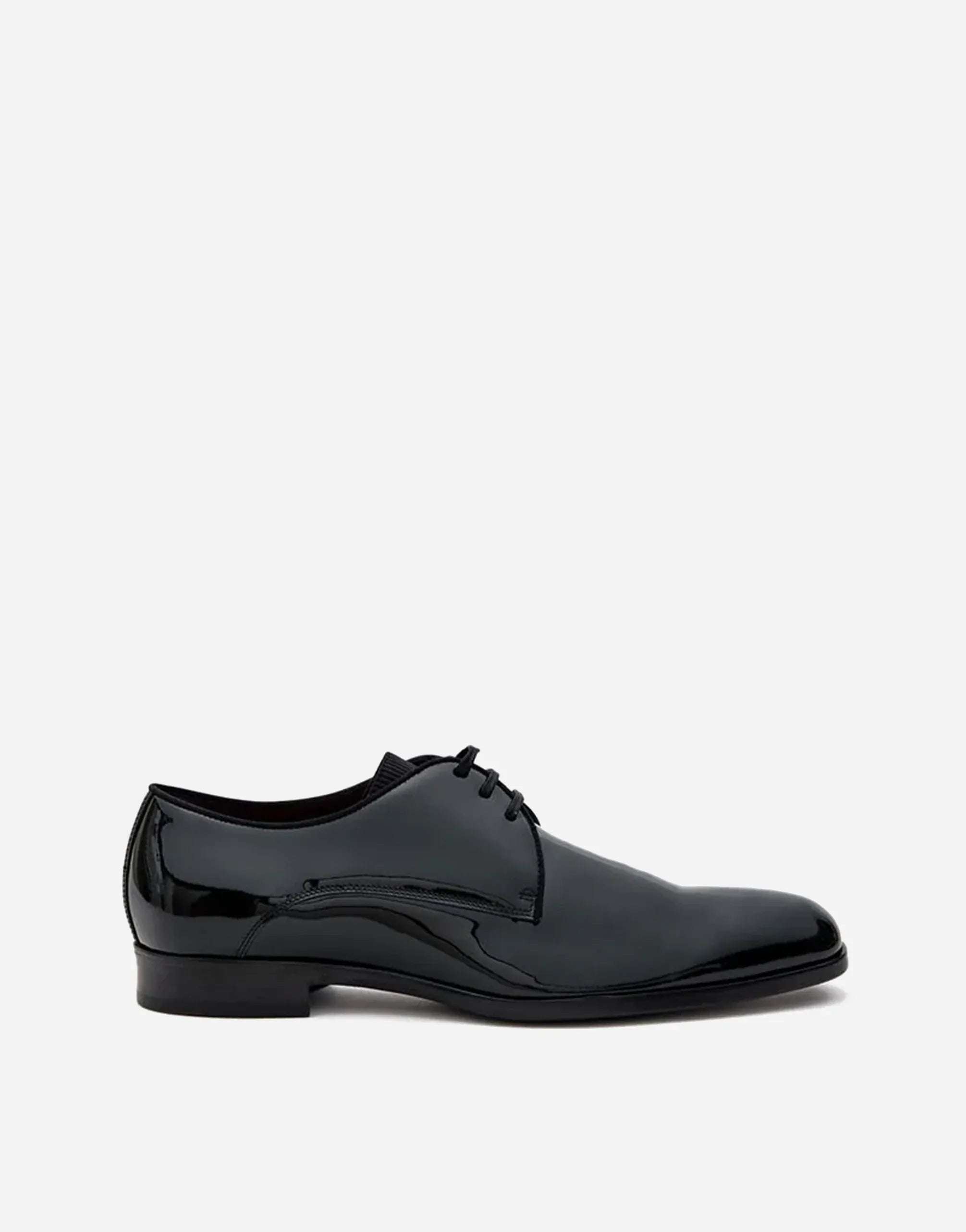 Dolce & Gabbana Black Oxford Derby Shoes