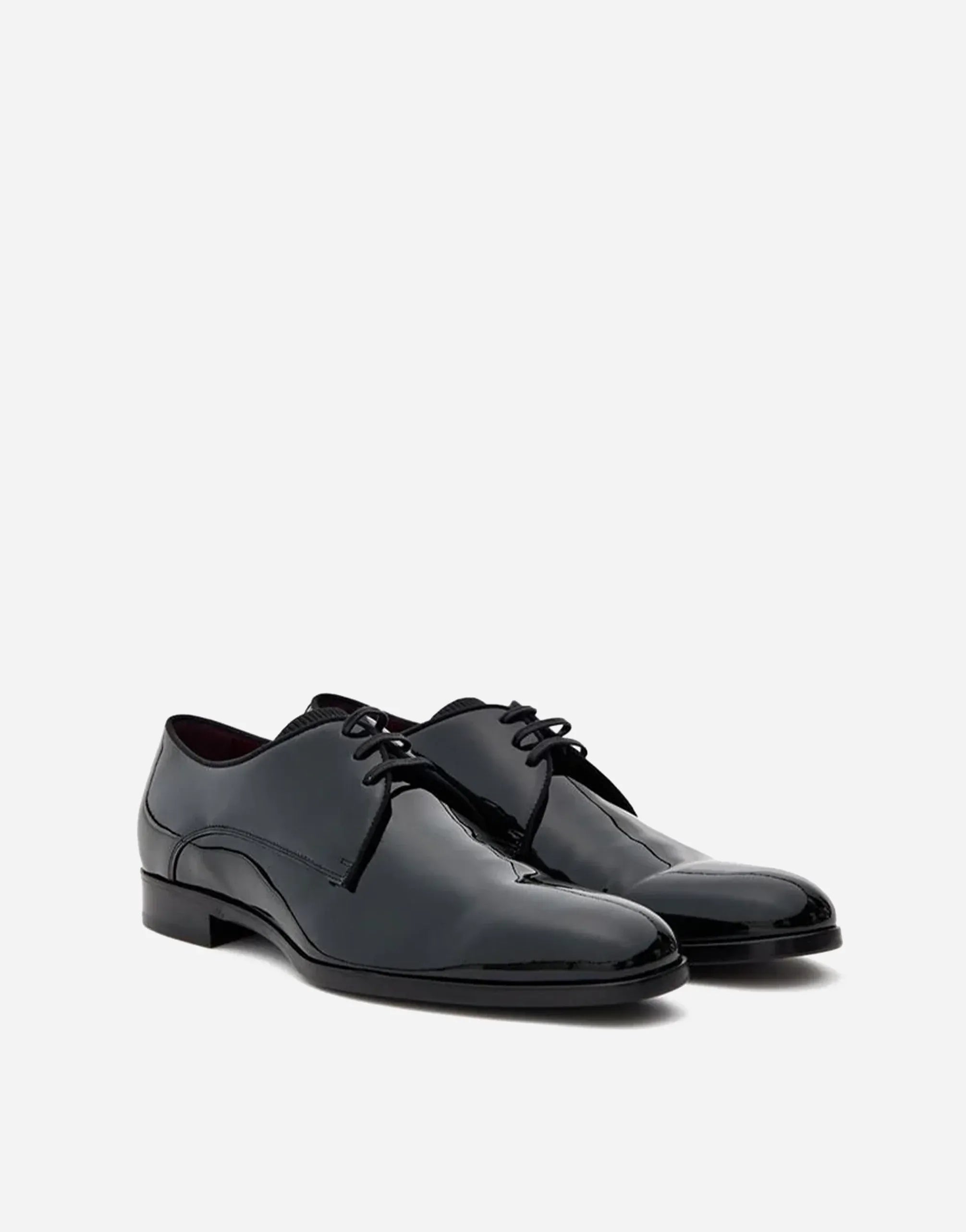 Dolce & Gabbana Black Oxford Derby Shoes