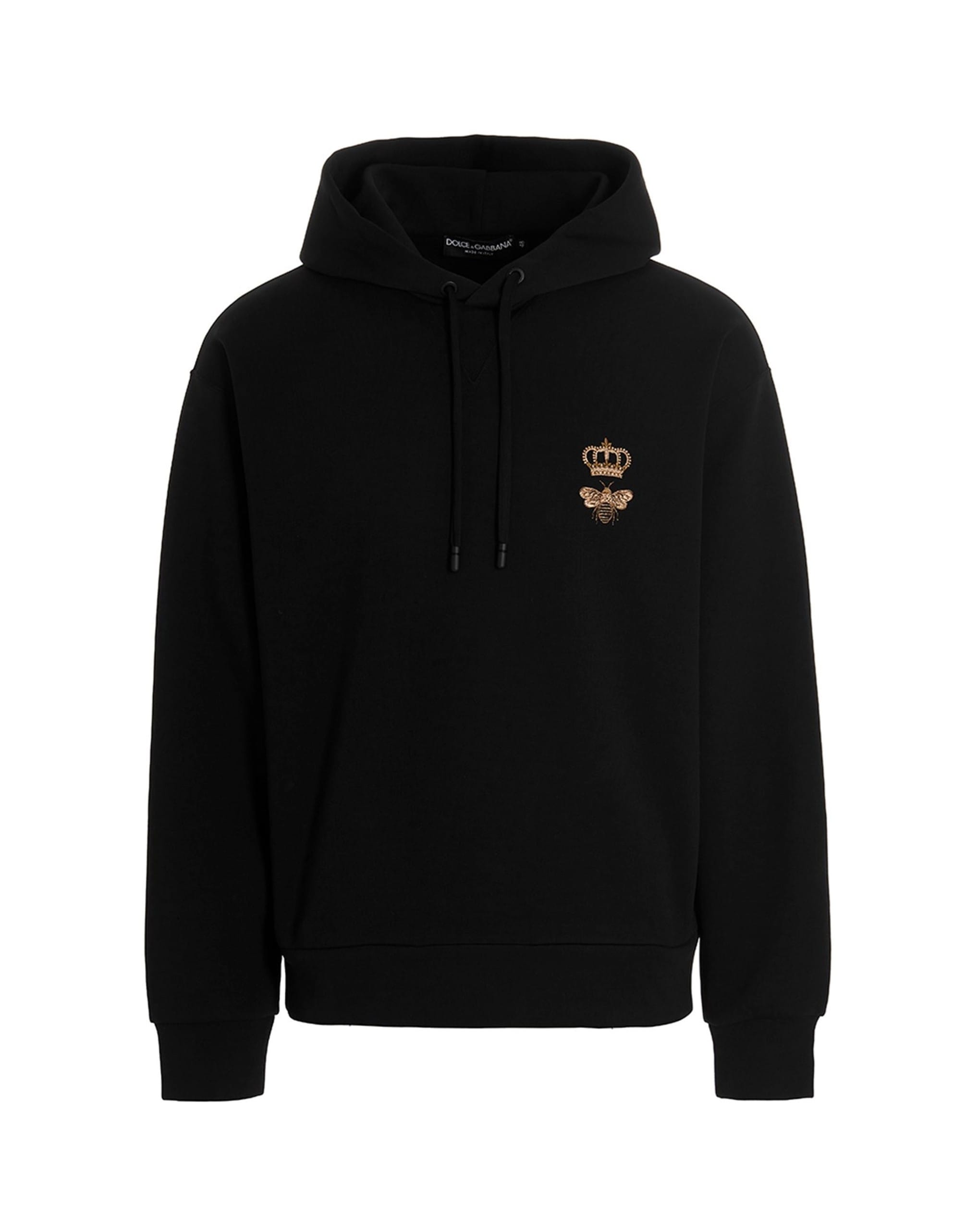 Dolce & Gabbana Dolce & Gabbana Black Sicily Hoodie