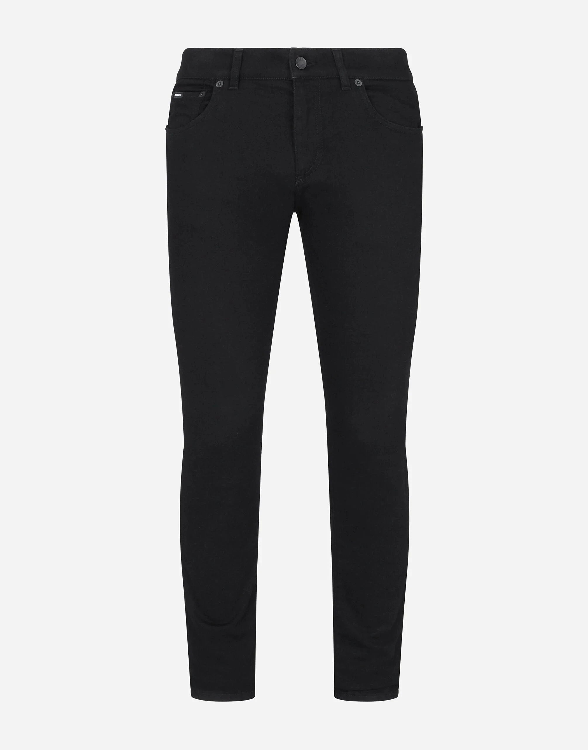 DOLCE & GABBANA スキニーデニム ブラックジーンズ Slim-fit stretch black denim jeans in Black for Men